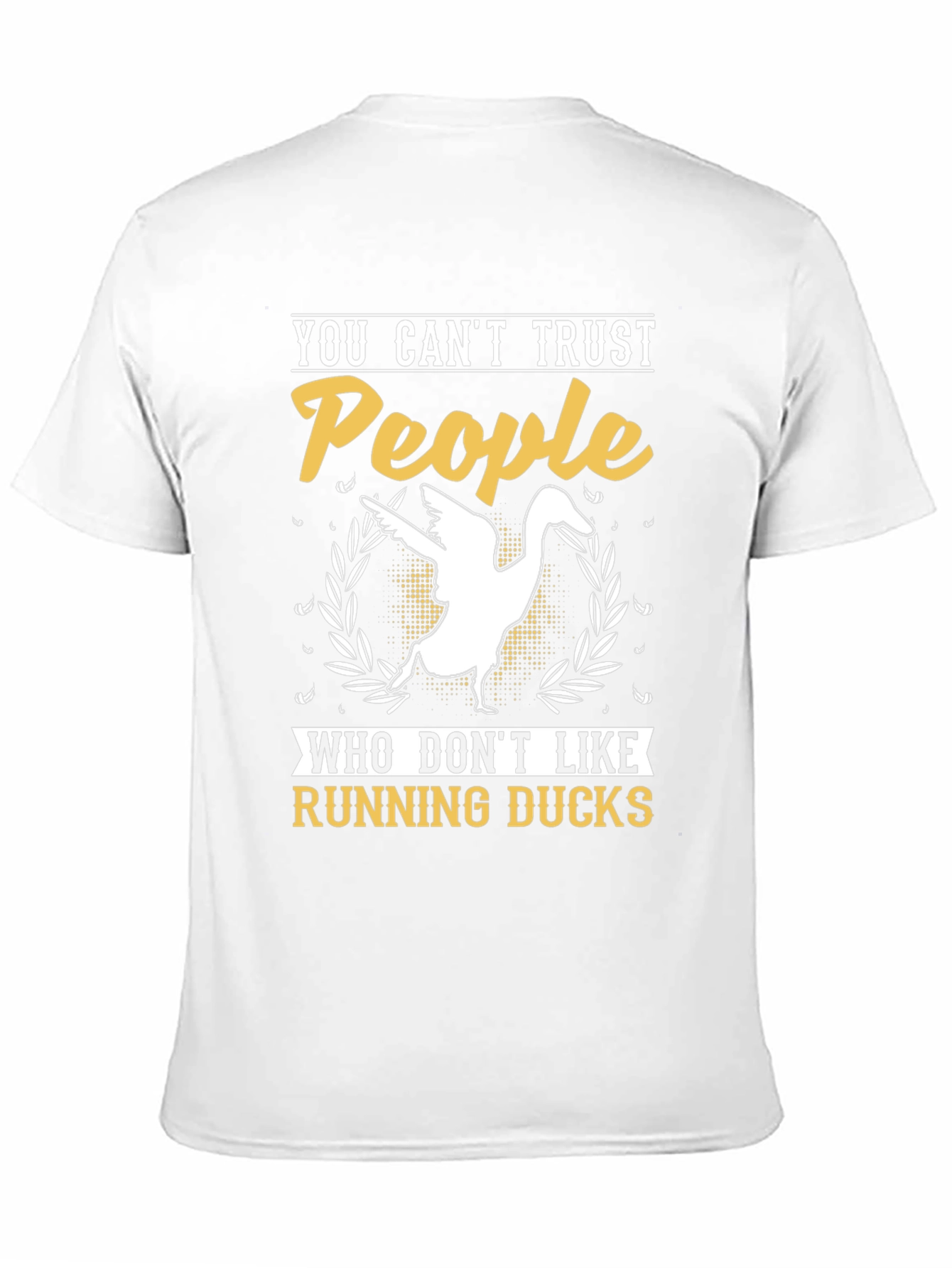 Black Running Ducks Graphic T-Shirt view 11