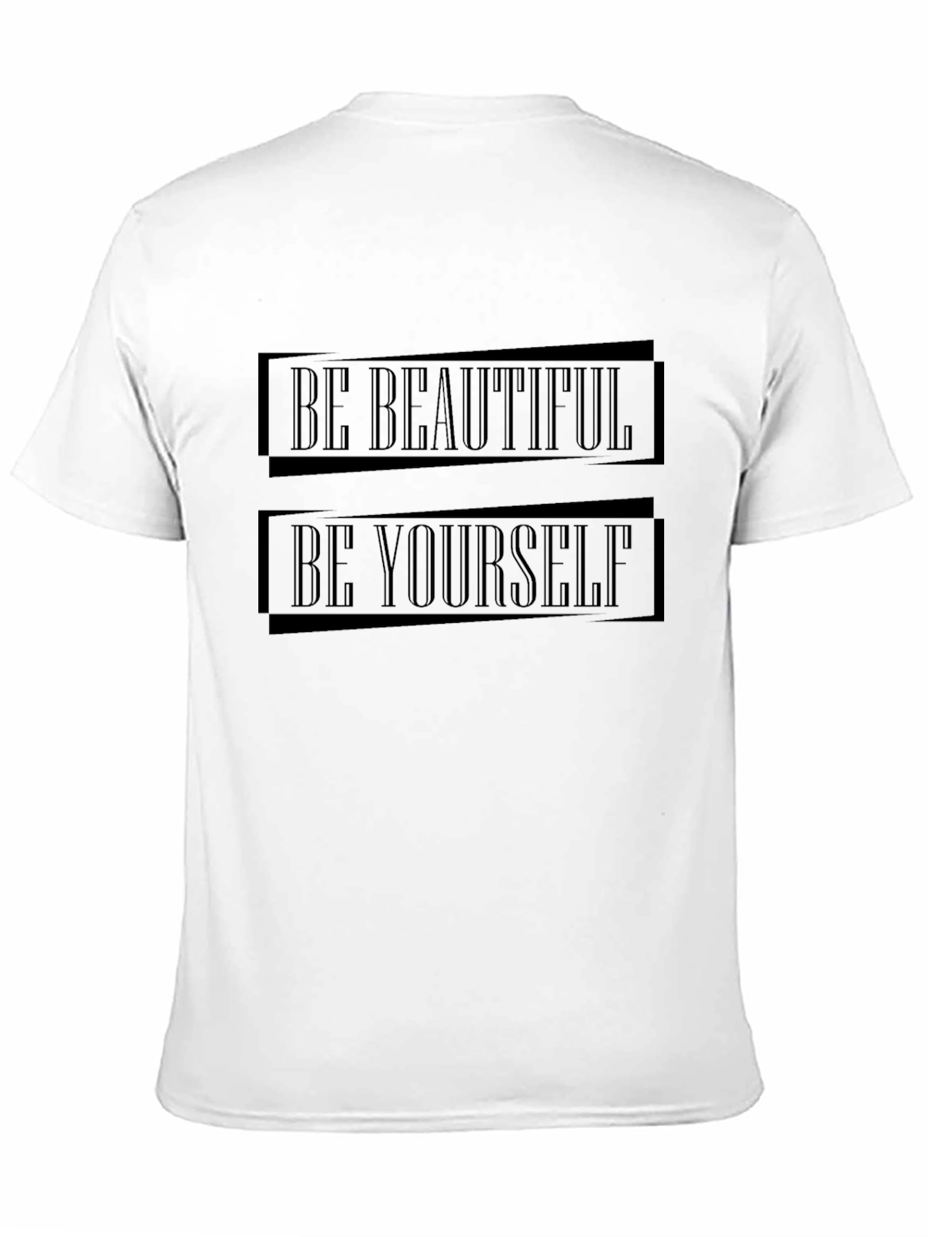 Black Be Beautiful Be Yourself Graphic Tee view 11