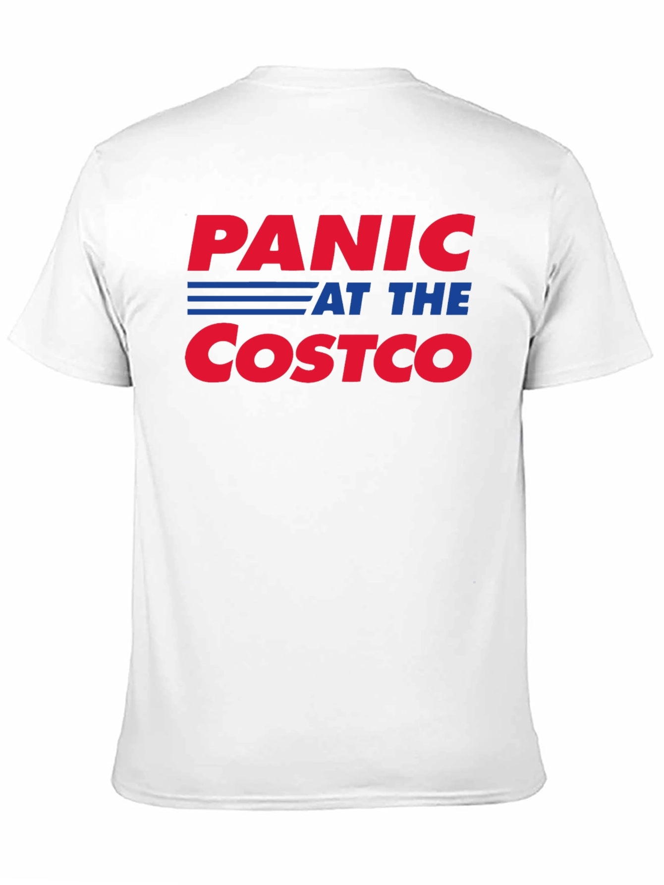 Black Panic At The Costco T-Shirt Funny Shopping Tee view 11