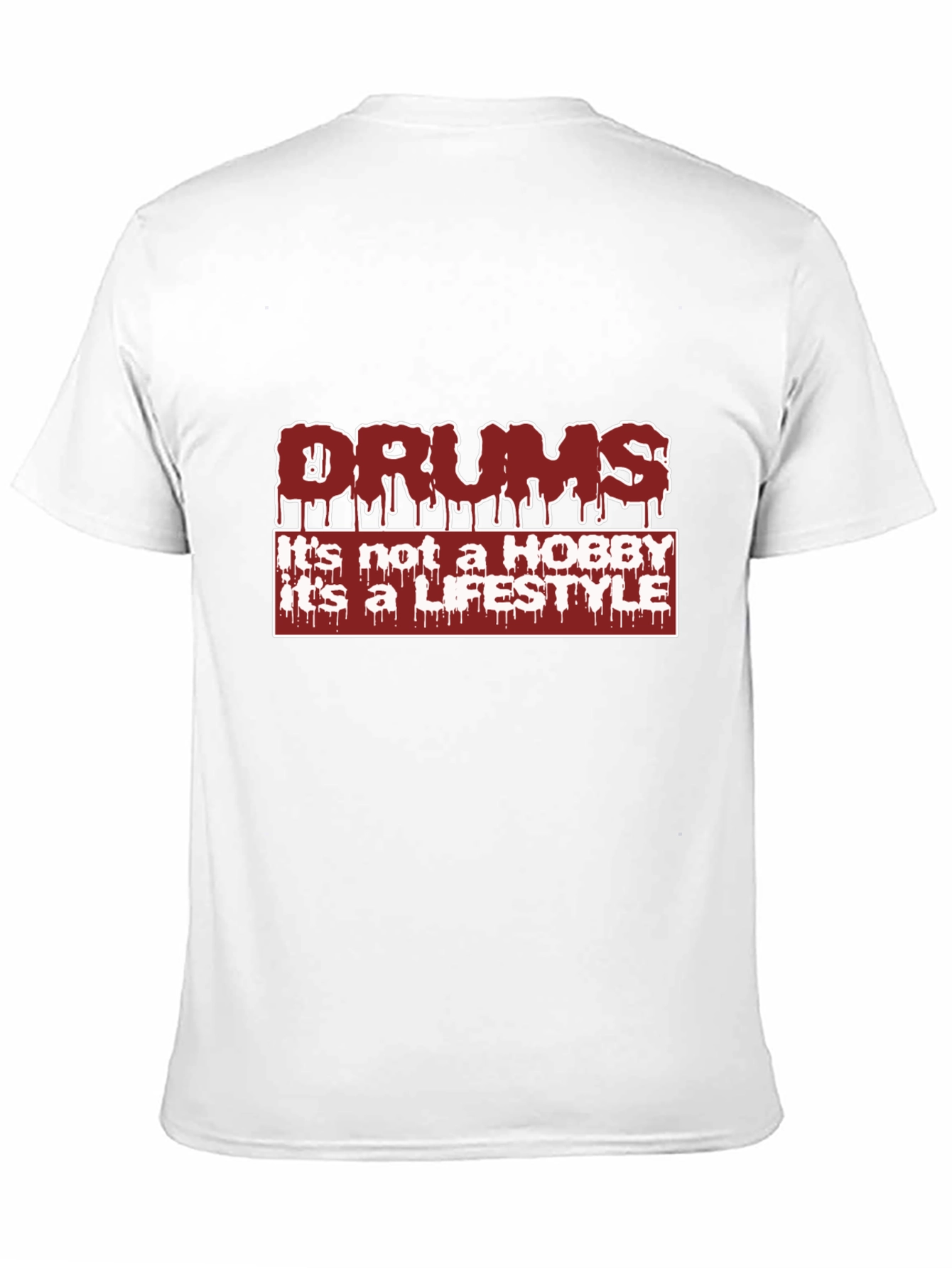Black Drums Lifestyle Graphic Tee - Musician Apparel view 11