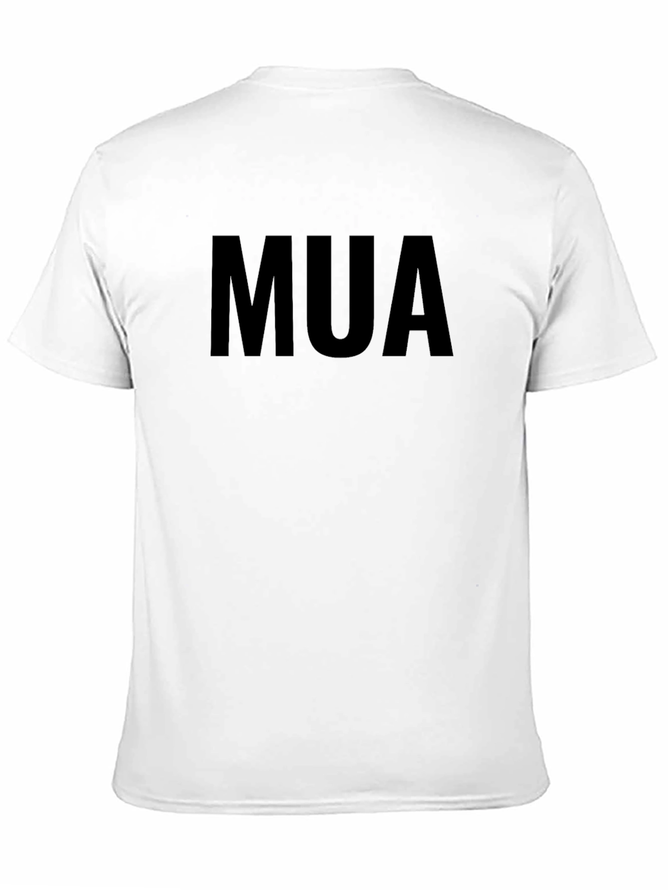 Black MUA Graphic T-Shirt - Casual Crew Neck Tee view 11
