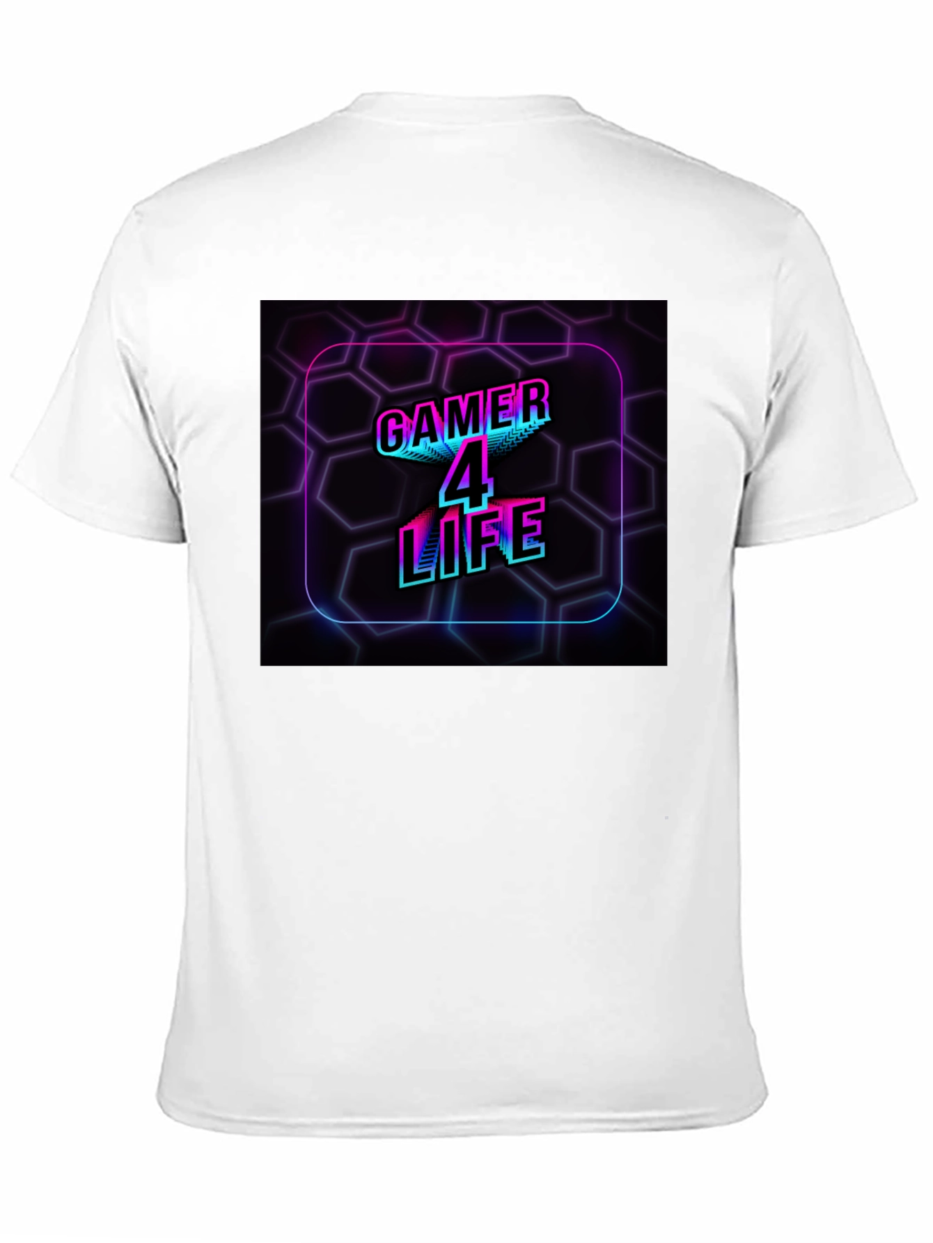 Black Gamer 4 Life Graphic T-Shirt - Black view 11