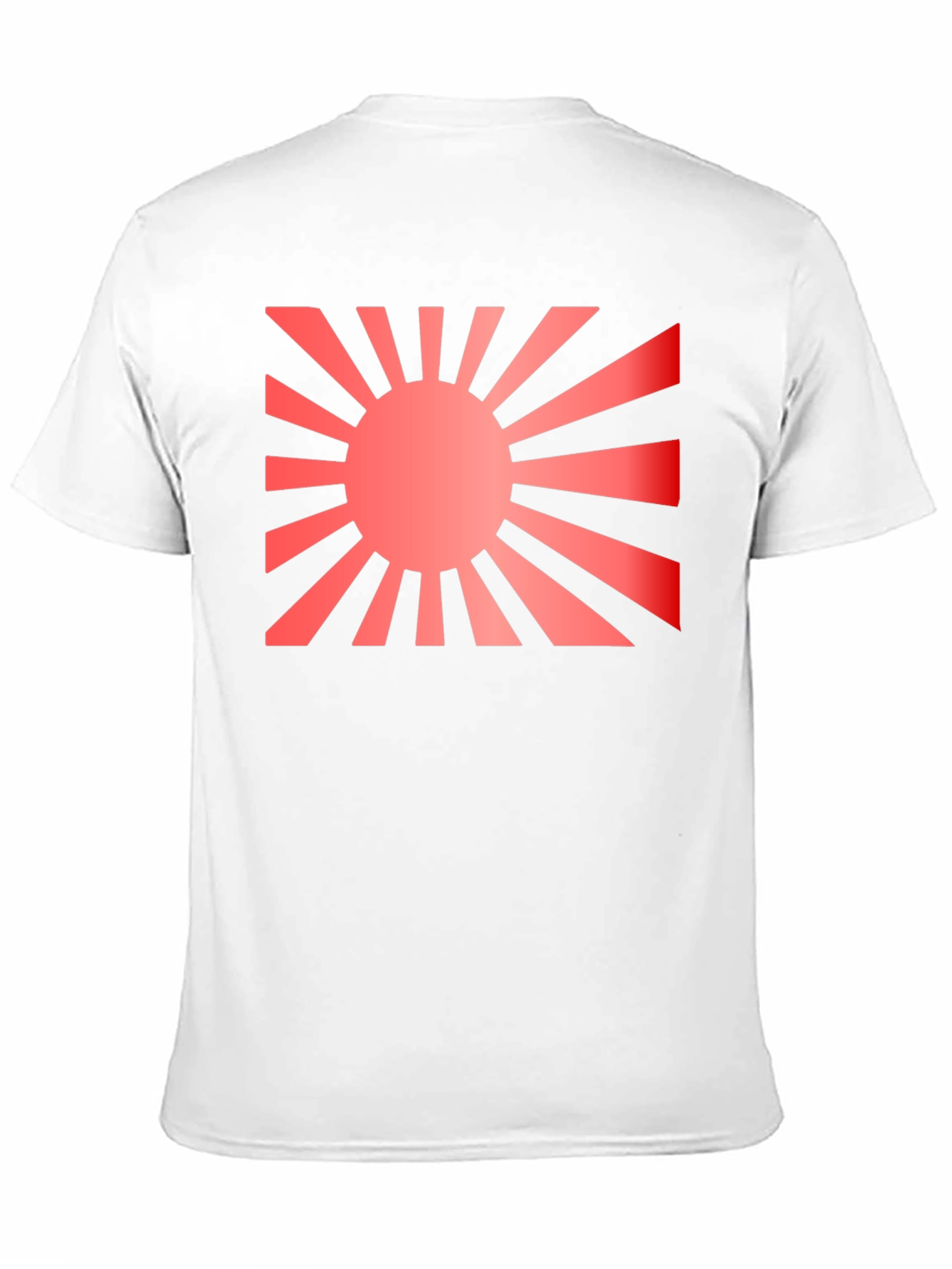 Black Rising Sun Graphic Black T-Shirt view 11