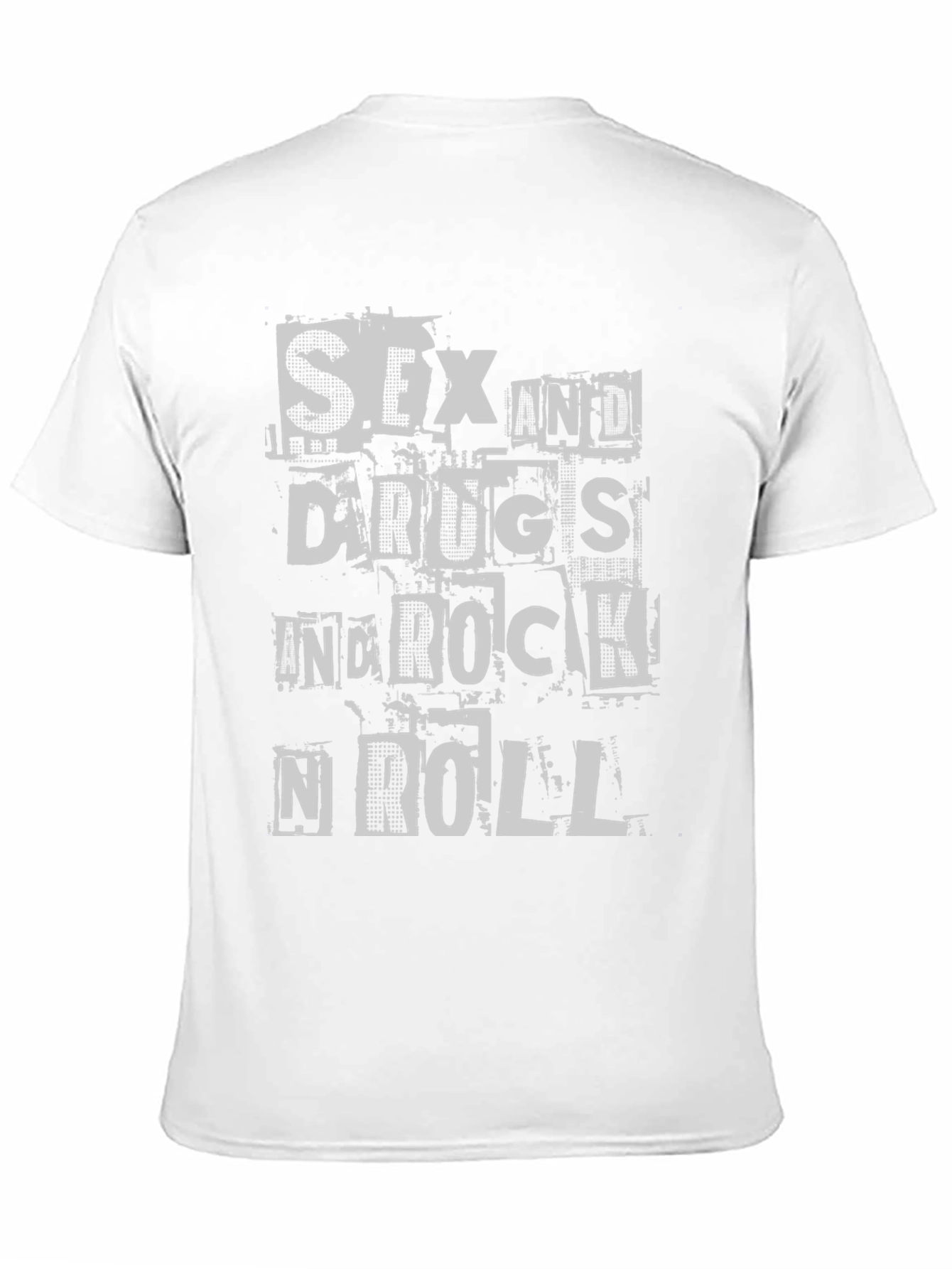 Sex Drugs Rock n Roll Graphic Tee - 11
