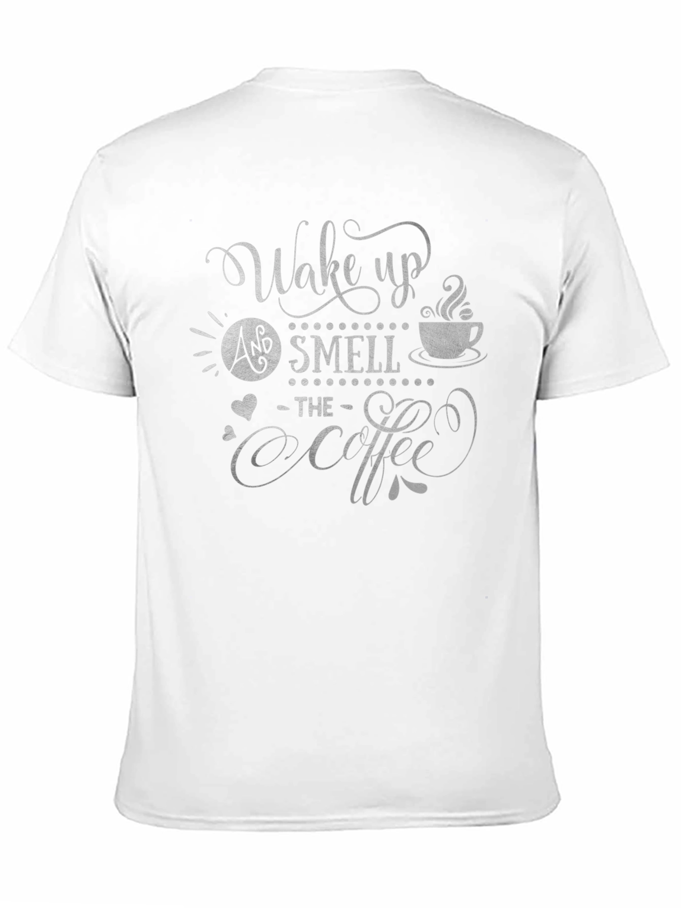 Black Wake Up & Smell The Coffee Graphic Tee view 11