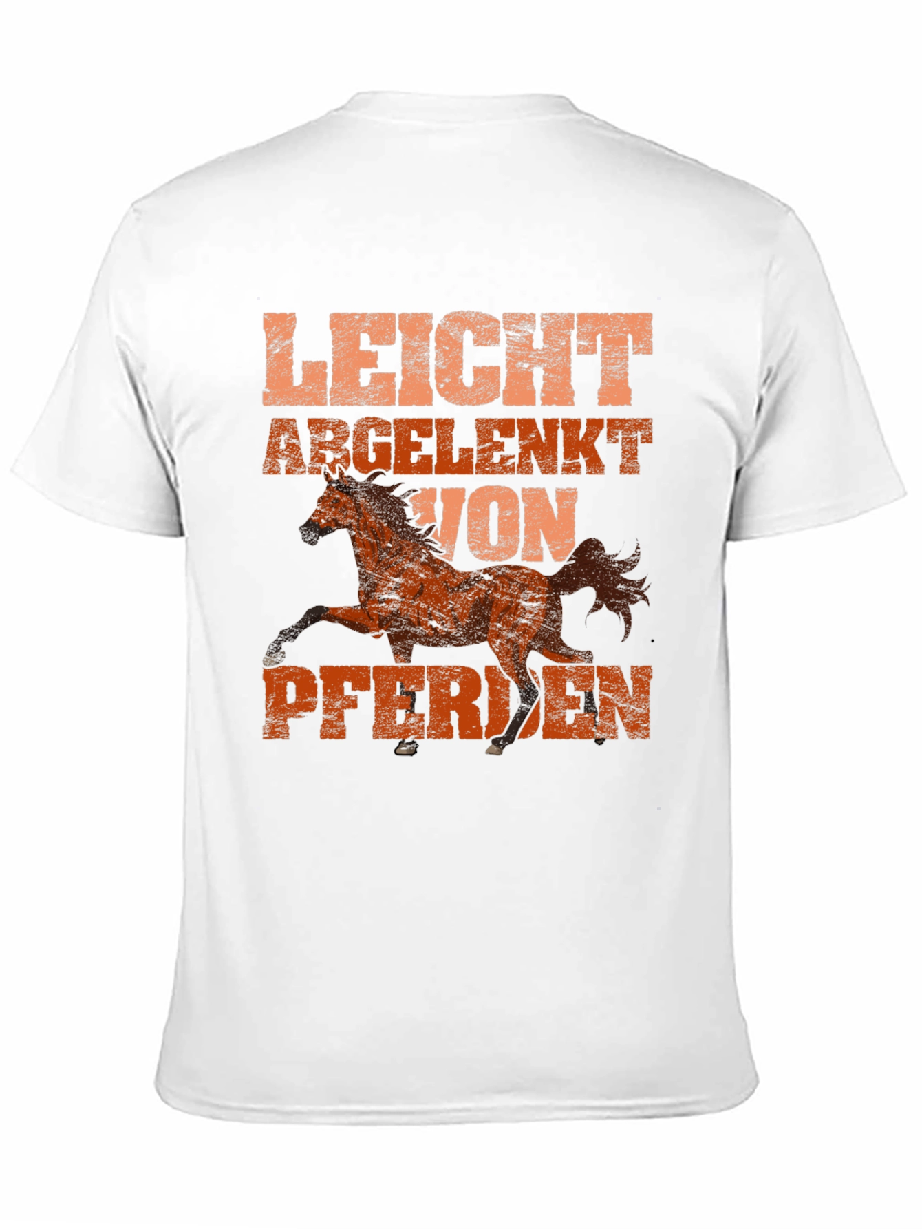 Black Horse Lover T-Shirt - German Text view 11