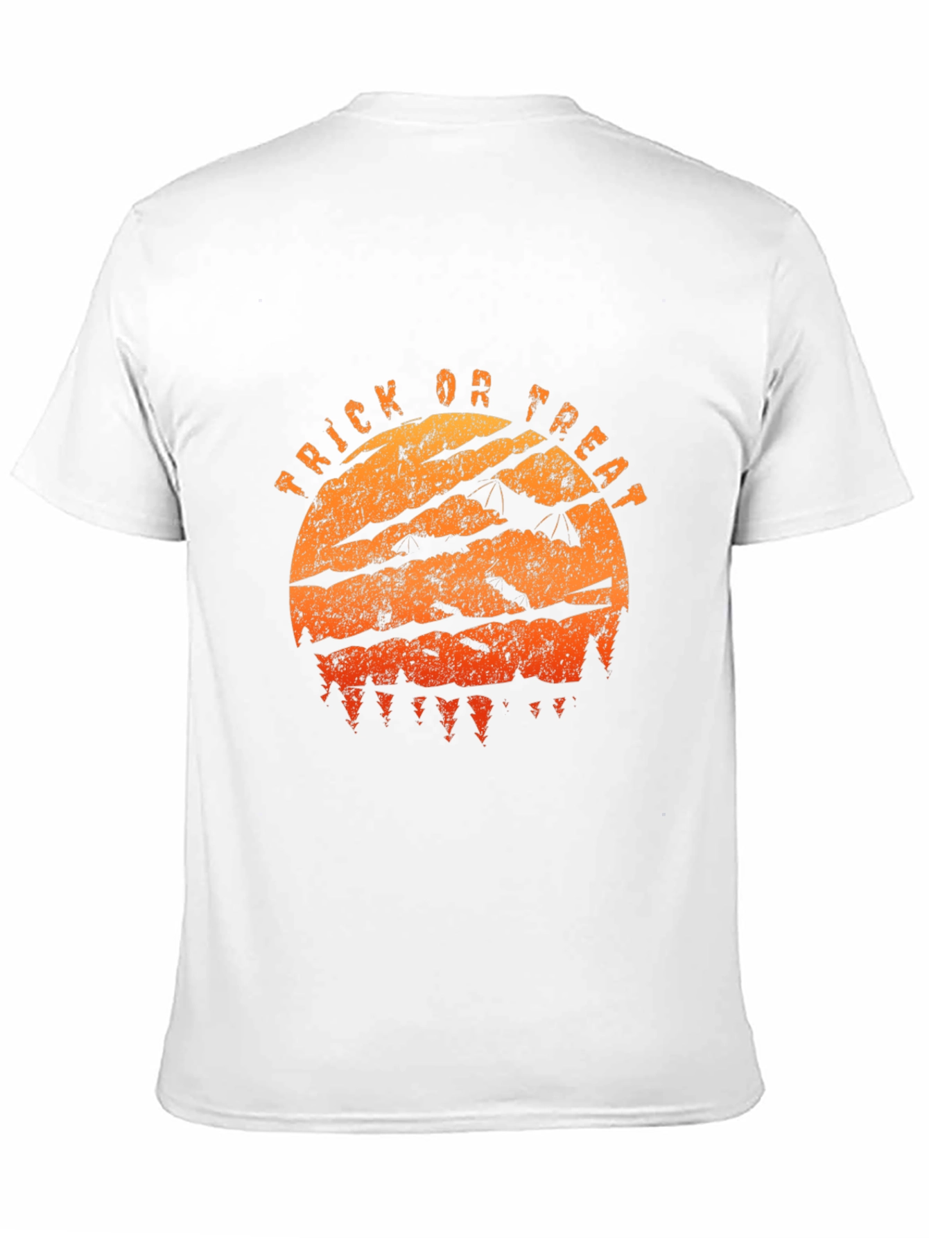 Black Trick or Treat Halloween Graphic Tee view 11