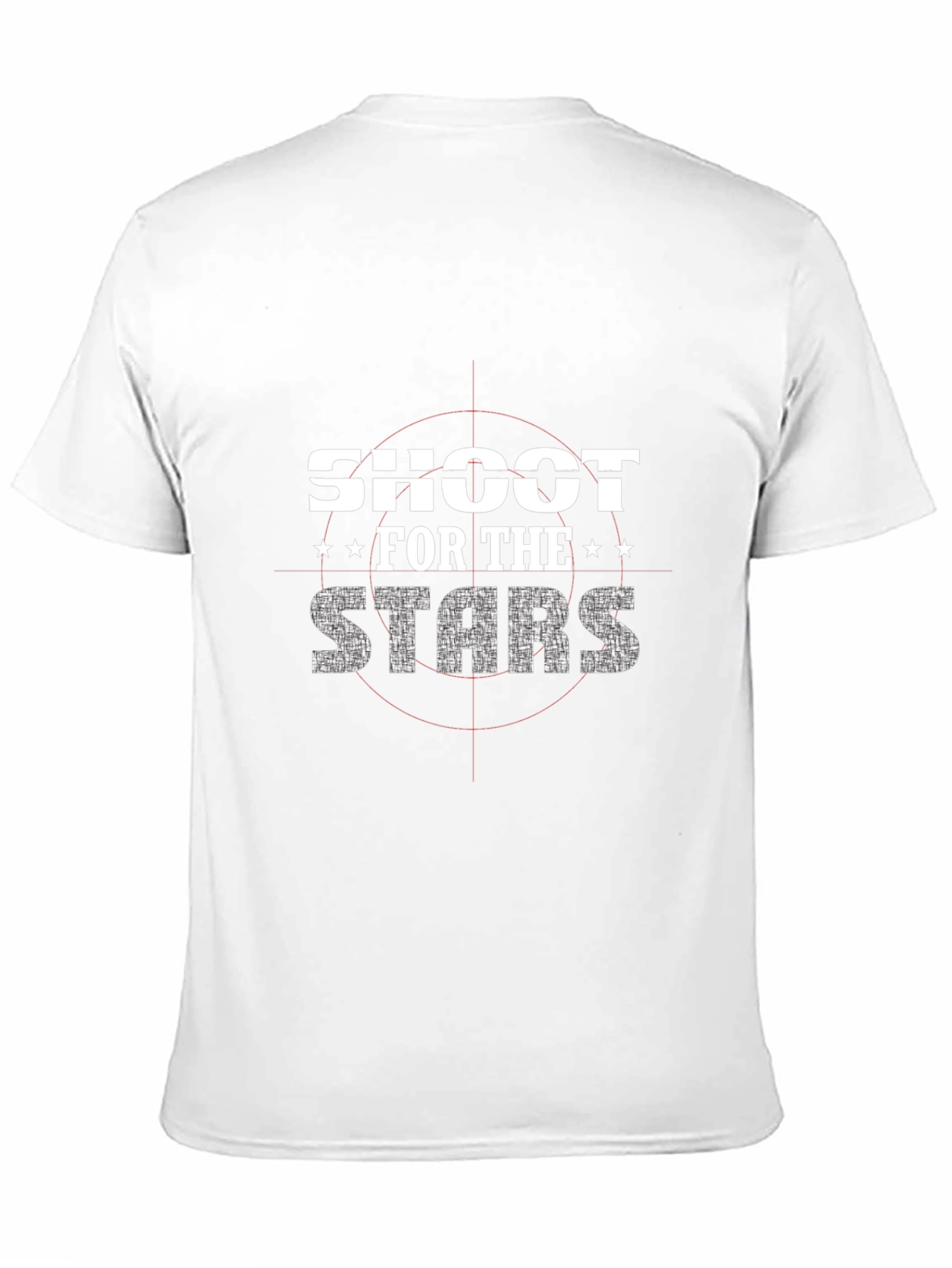 Black Shoot for the Stars Graphic Print Tee view 11