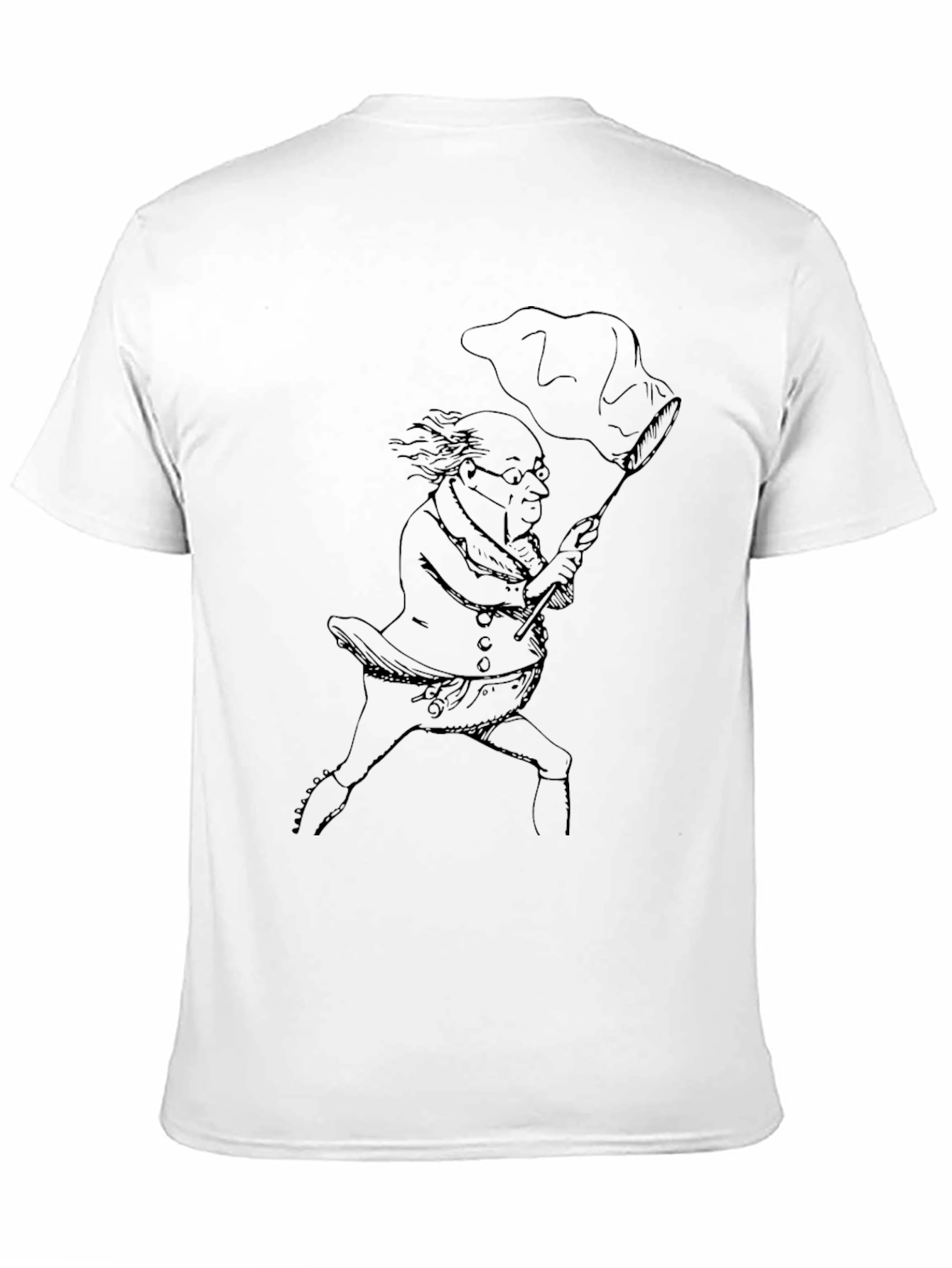 Professor-Themed Graphic Tee - Black - 11