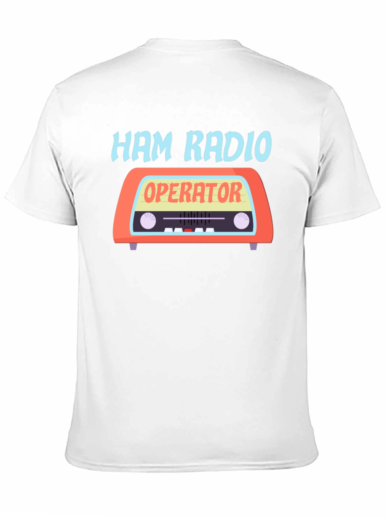 Black Ham Radio Operator T-Shirt view 11