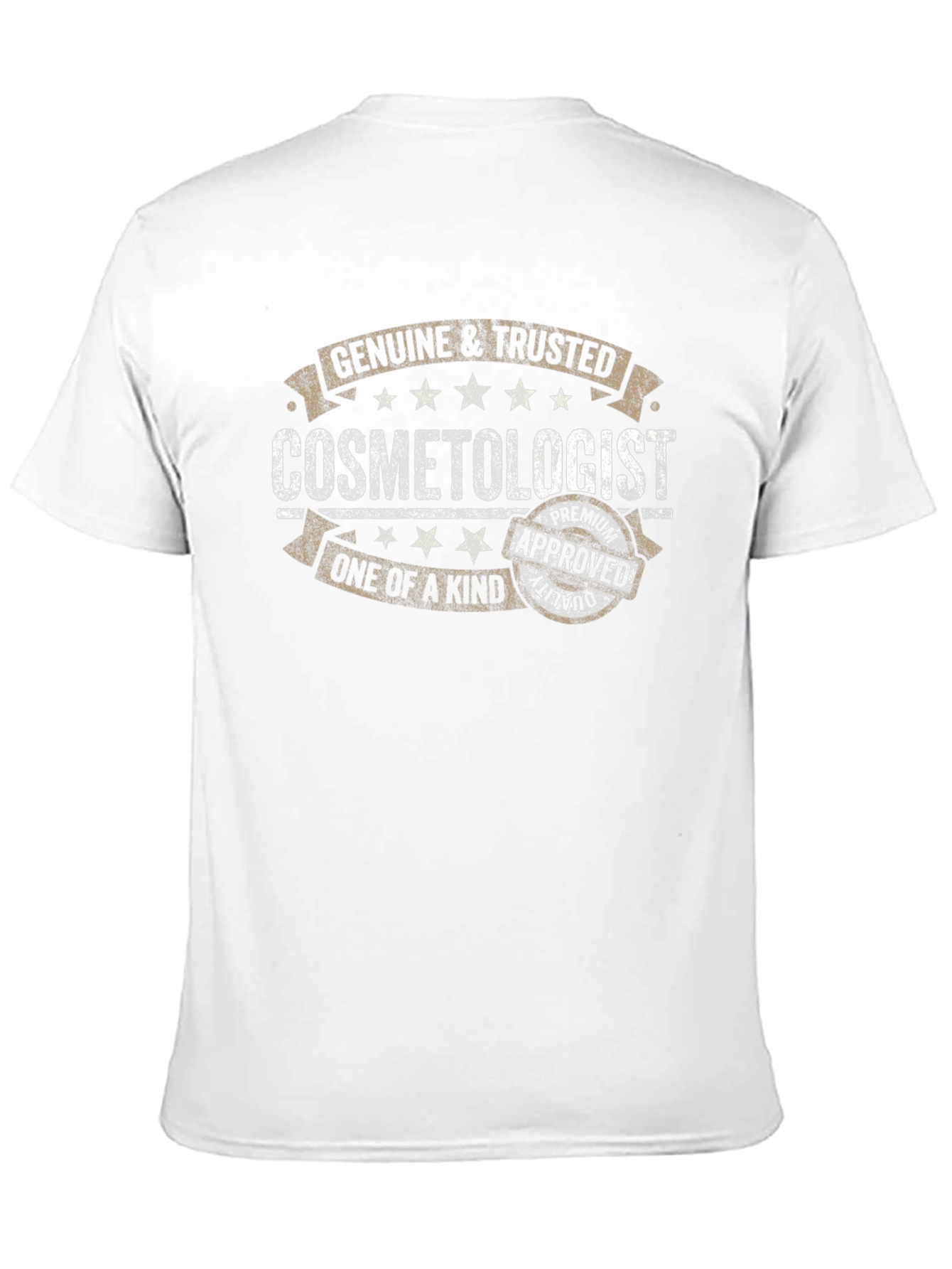 Black Genuine & Trusted Cosmetologist Black T-Shirt view 11