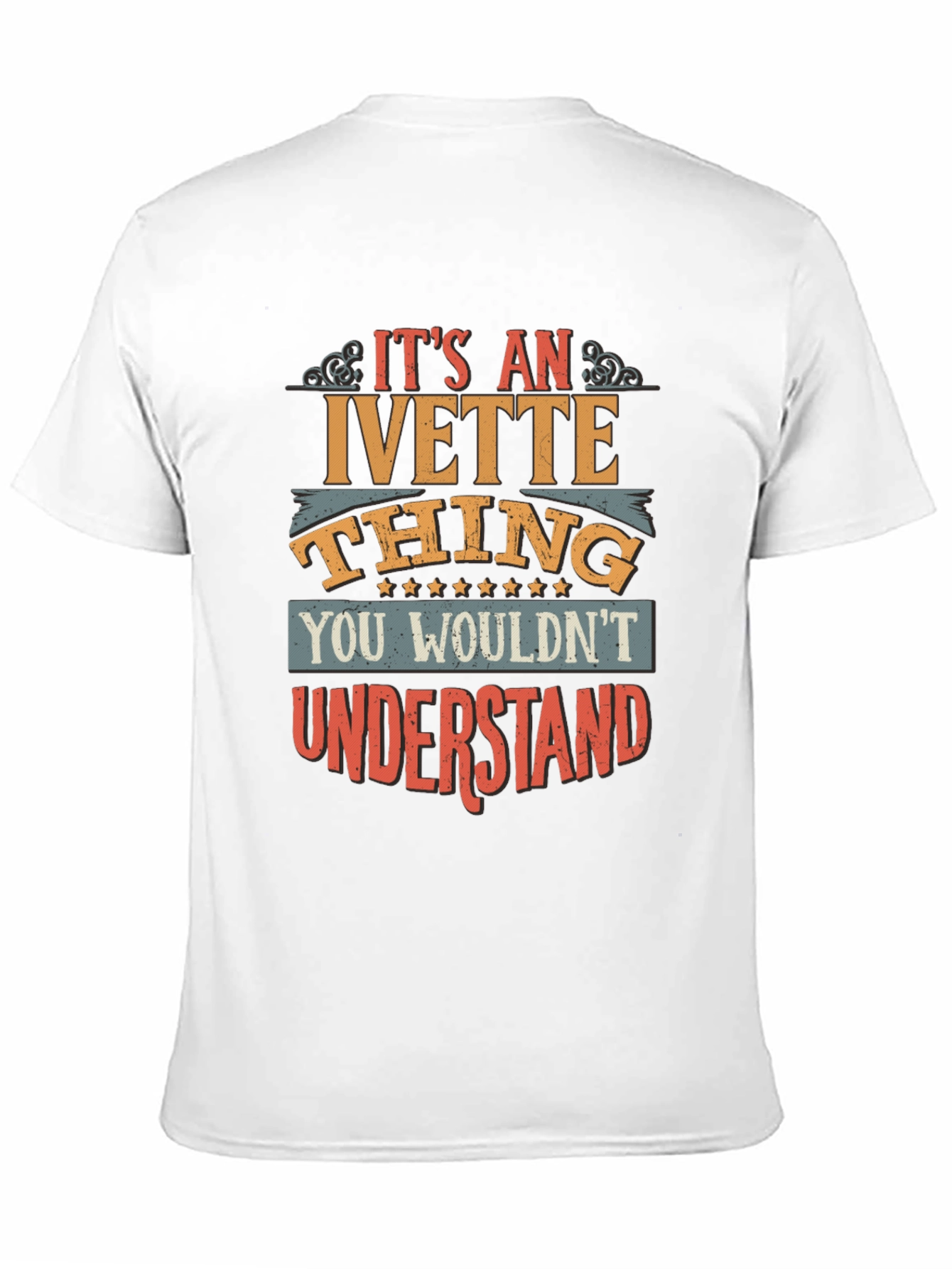 Black It's An Ivette Thing T-Shirt view 11