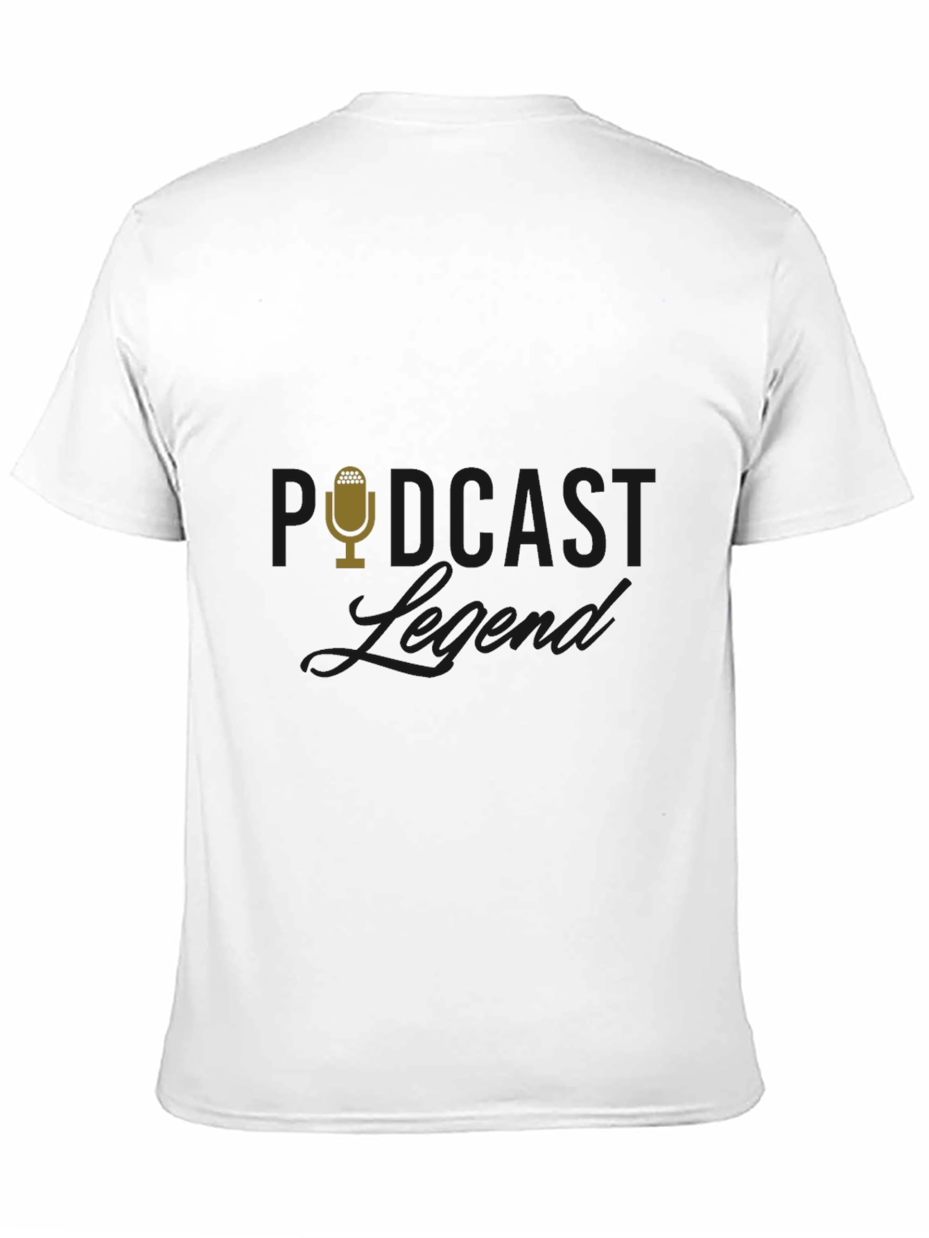 Podcast Legend Black T-Shirt - 11