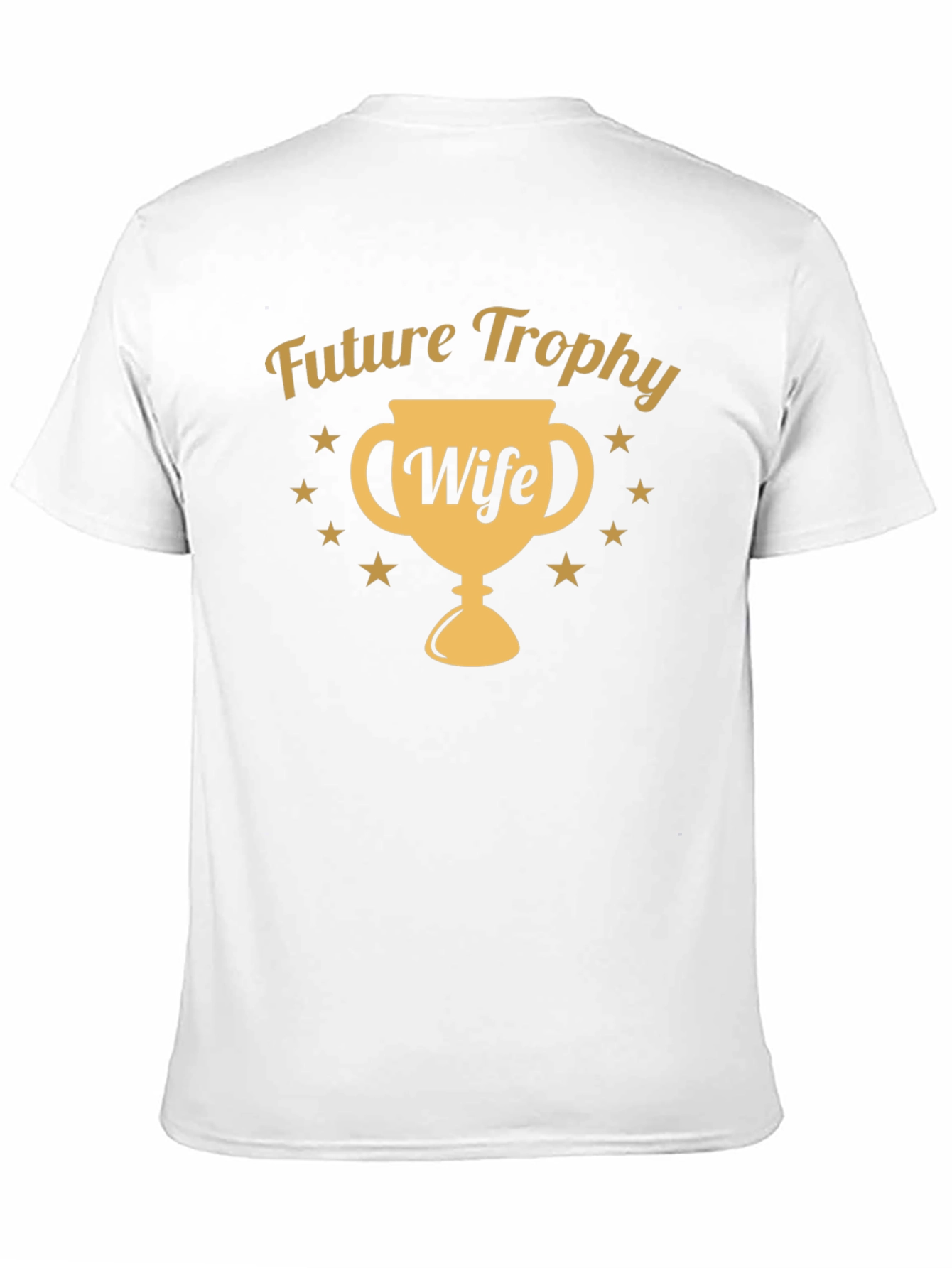 Black Future Trophy Wife T-Shirt - Novelty Graphic Tee view 11