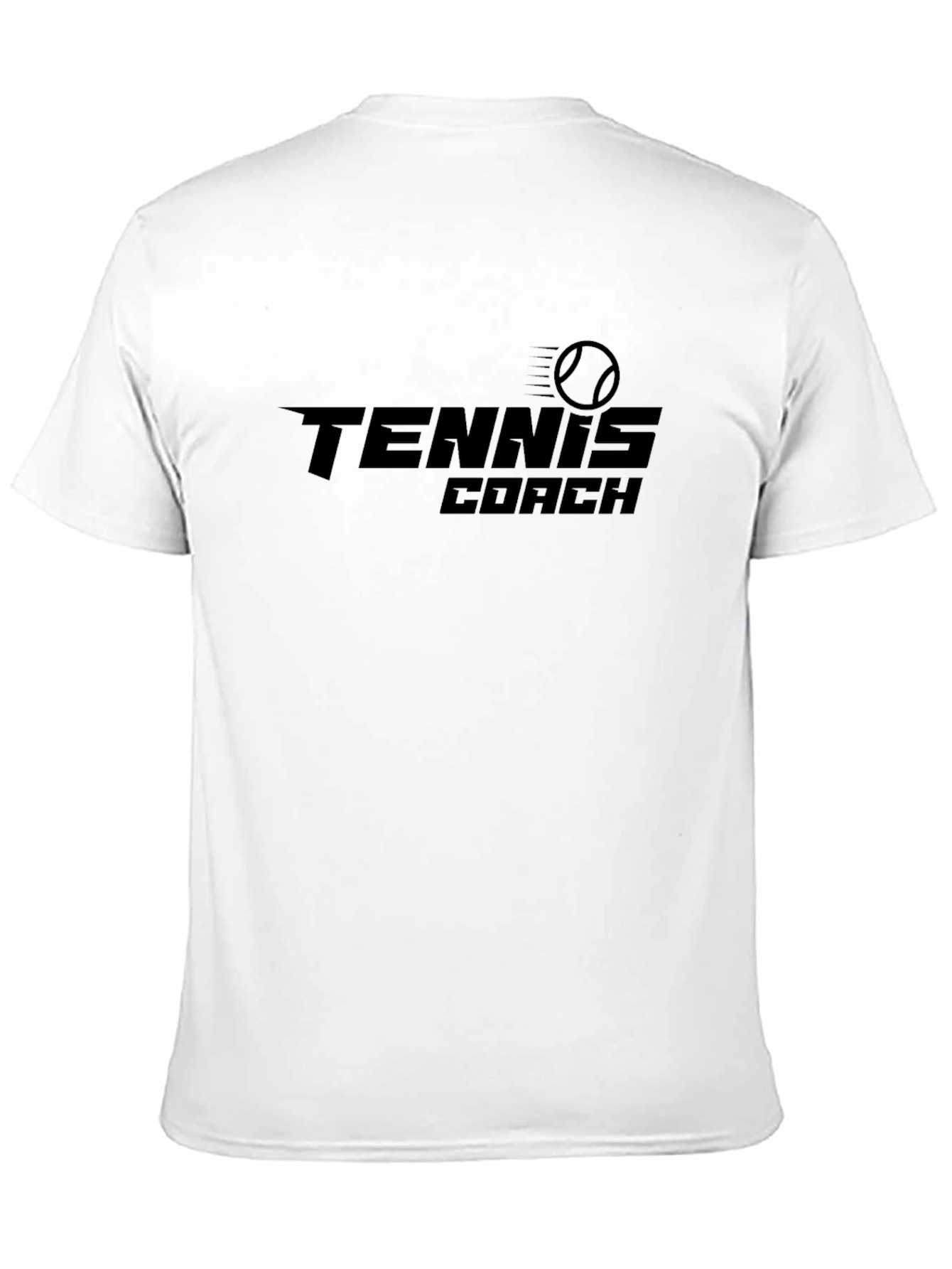 Black Tennis Coach T-Shirt - Stylish Athletic Apparel view 11