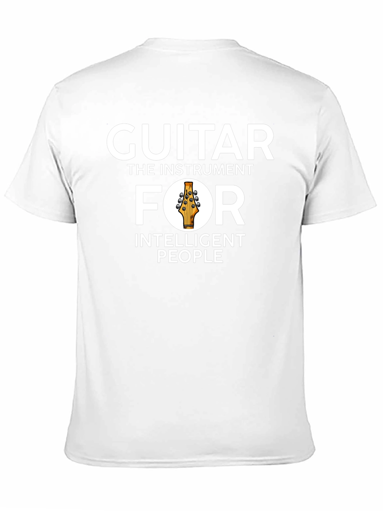 Black Guitar: Instrument for Intelligent People T-Shirt view 11