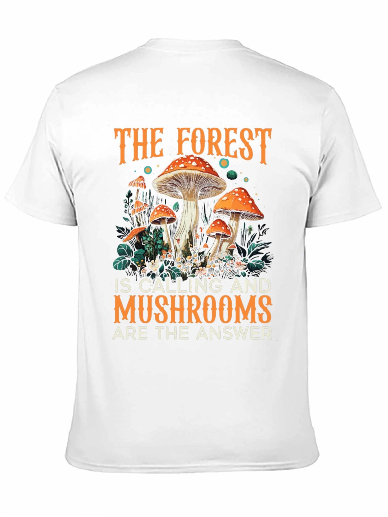 Black Forest Calling Mushroom Graphic Tee view 11
