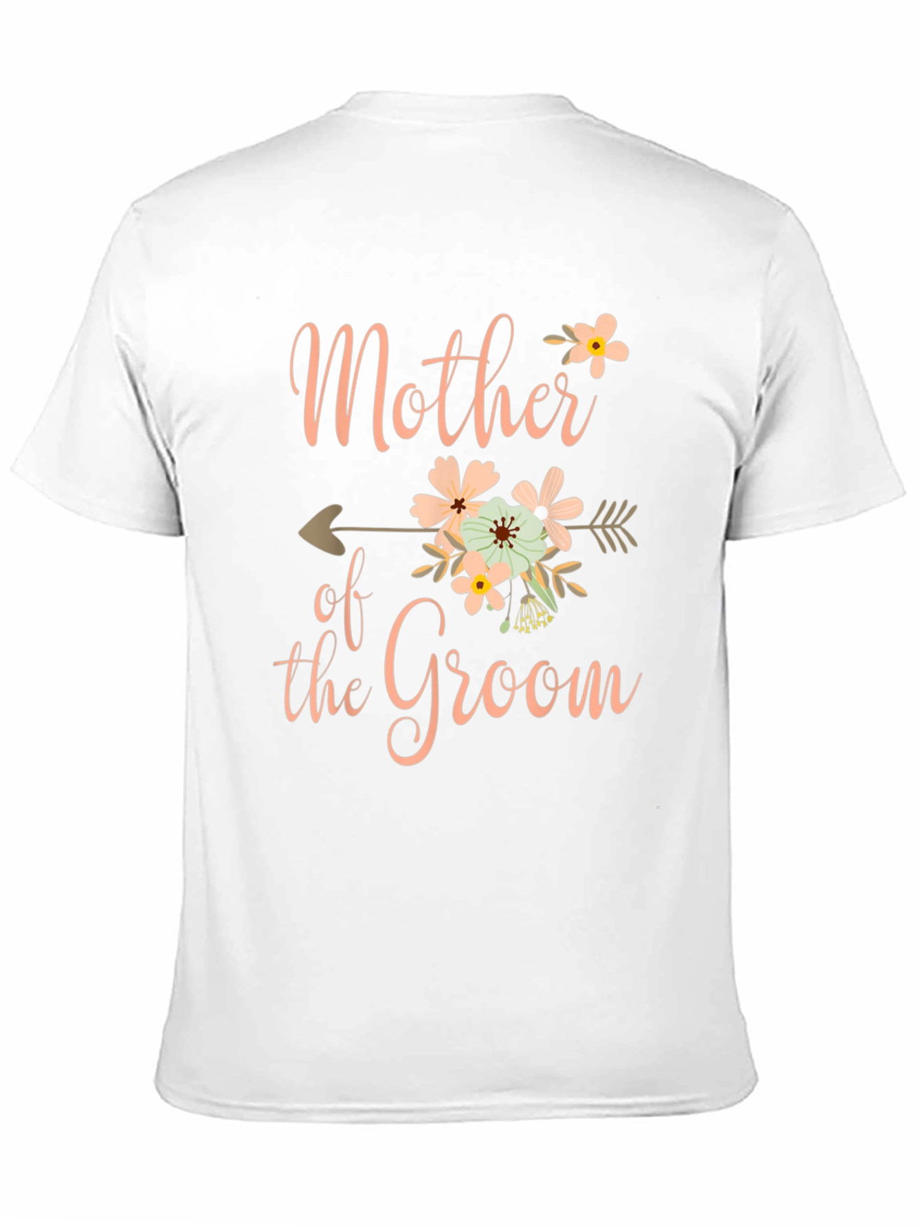 Mother of the Groom Floral Arrow Graphic Tee - 11