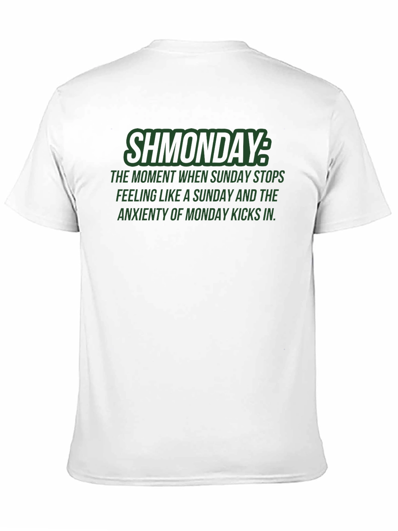 Black Shmonday Graphic T-Shirt - Relaxed Fit, Dark Humor Tee view 11