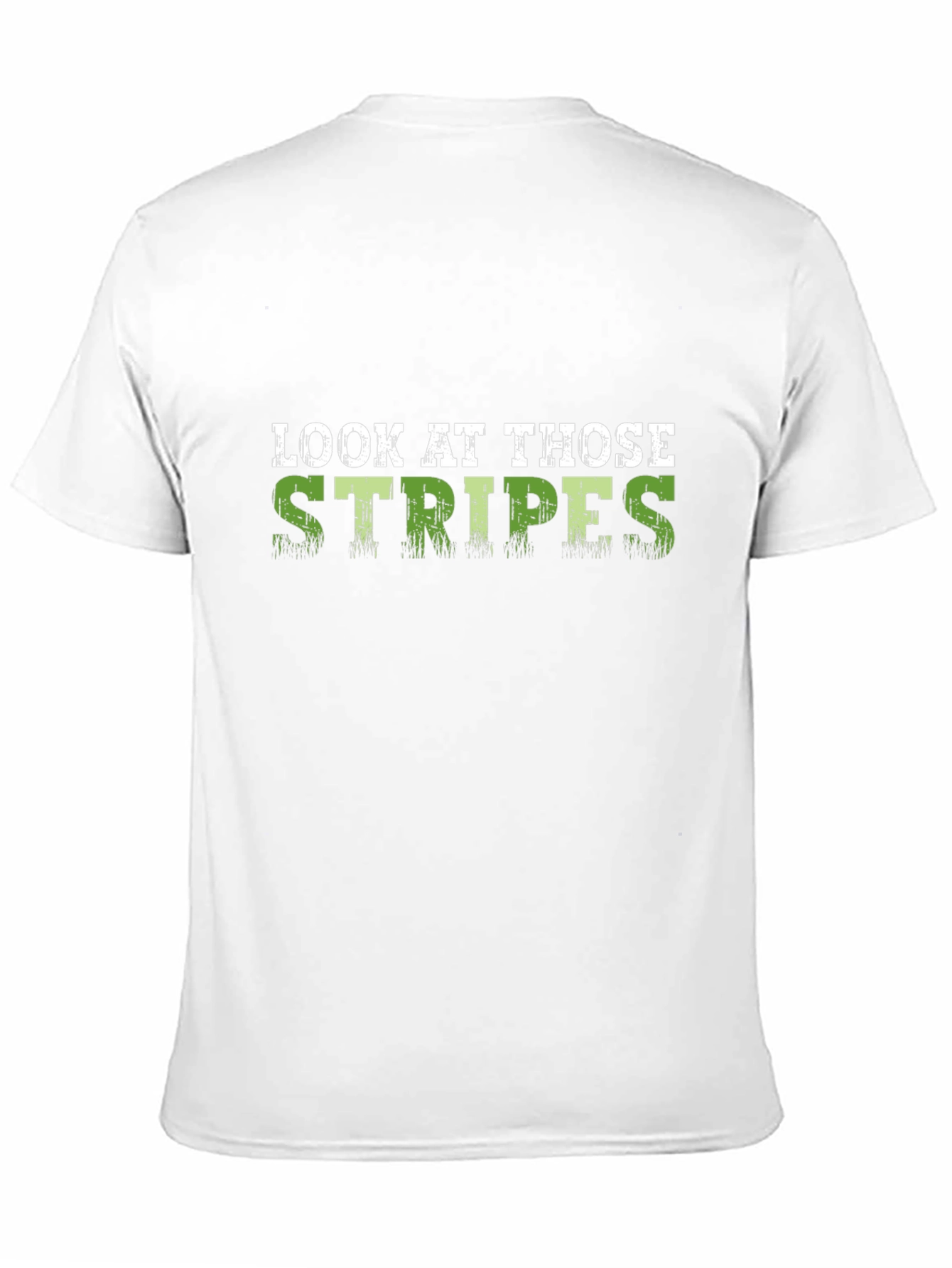 Black Look At Those Stripes Graphic Tee view 11