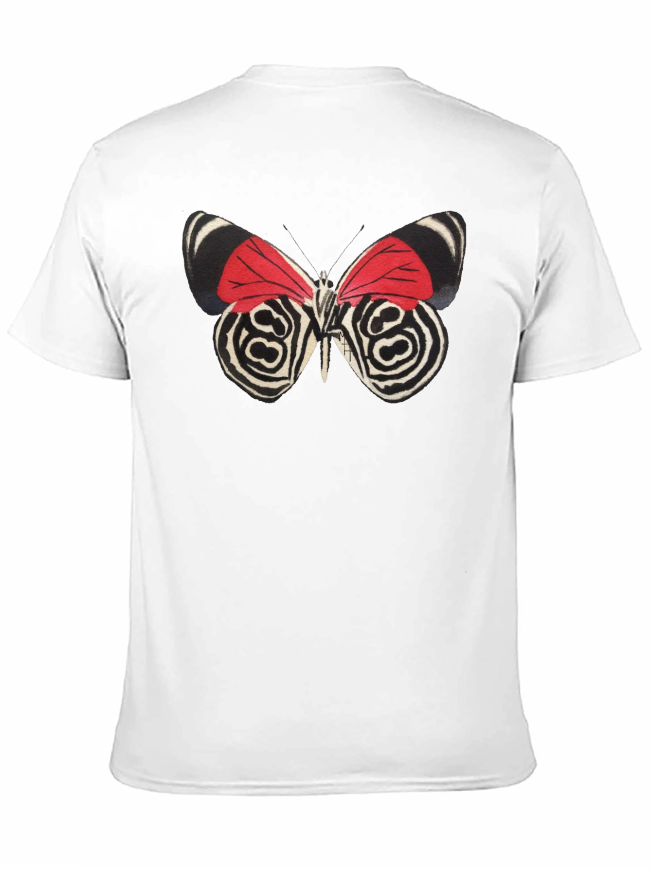 Black Butterfly Graphic Print Tee view 11