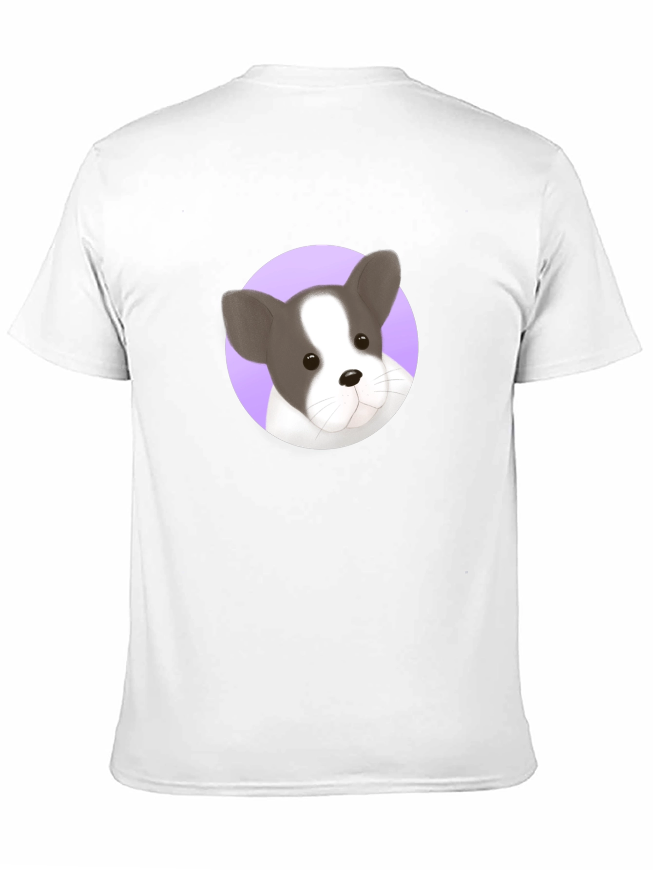 Black Dog Graphic Tee - French Bulldog Design view 11