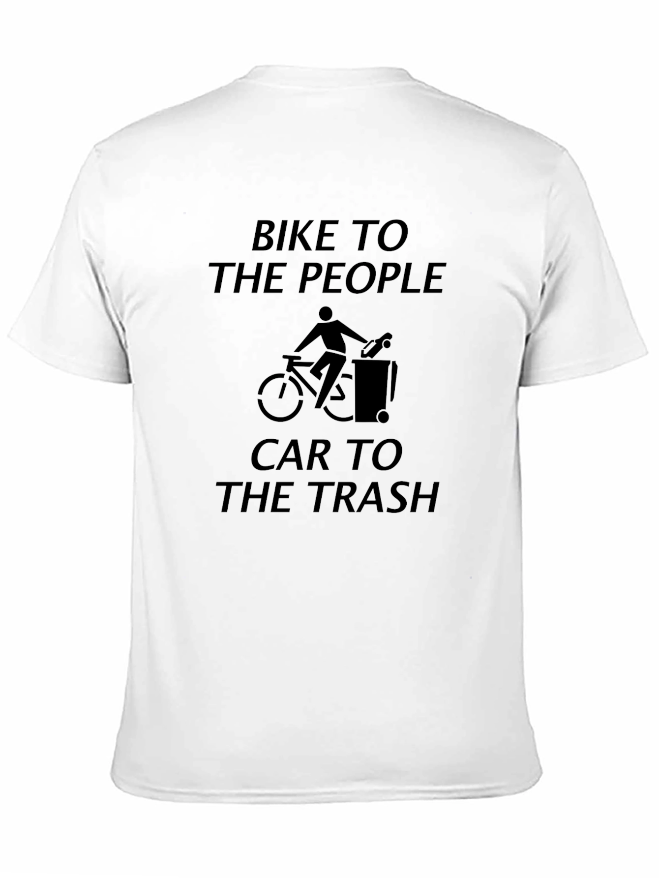 Black Bike To The People Graphic Tee view 11