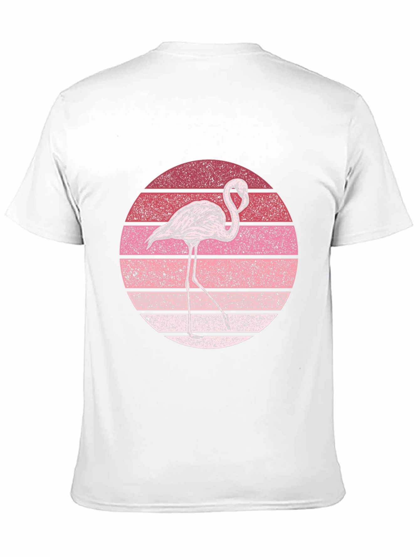 Black Flamingo Sunset Graphic Tee view 11