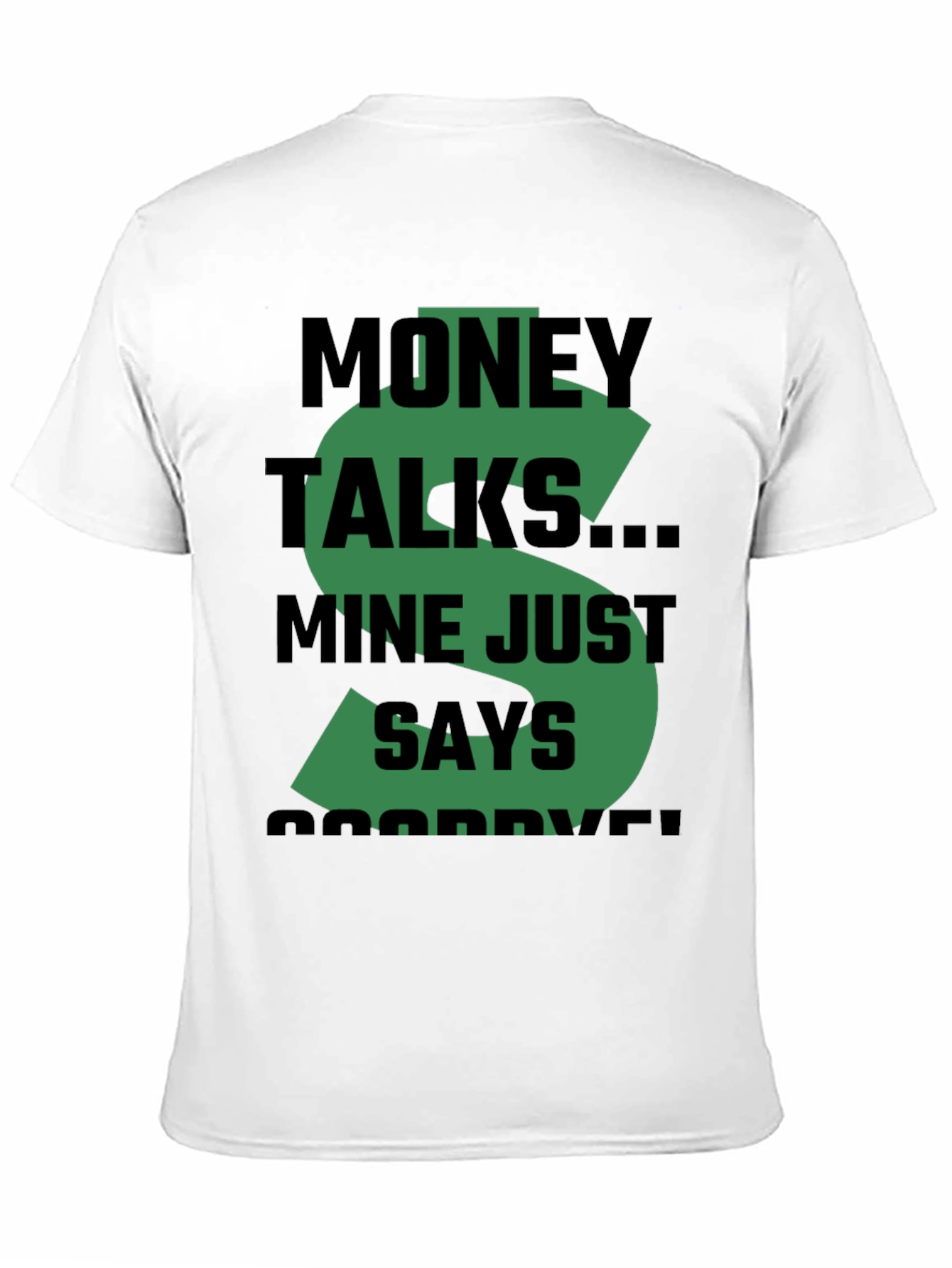 Black Money Talks Graphic T-Shirt view 11