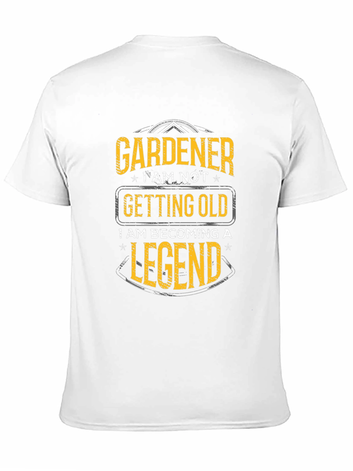 Black Gardener Legend Black T-Shirt view 11
