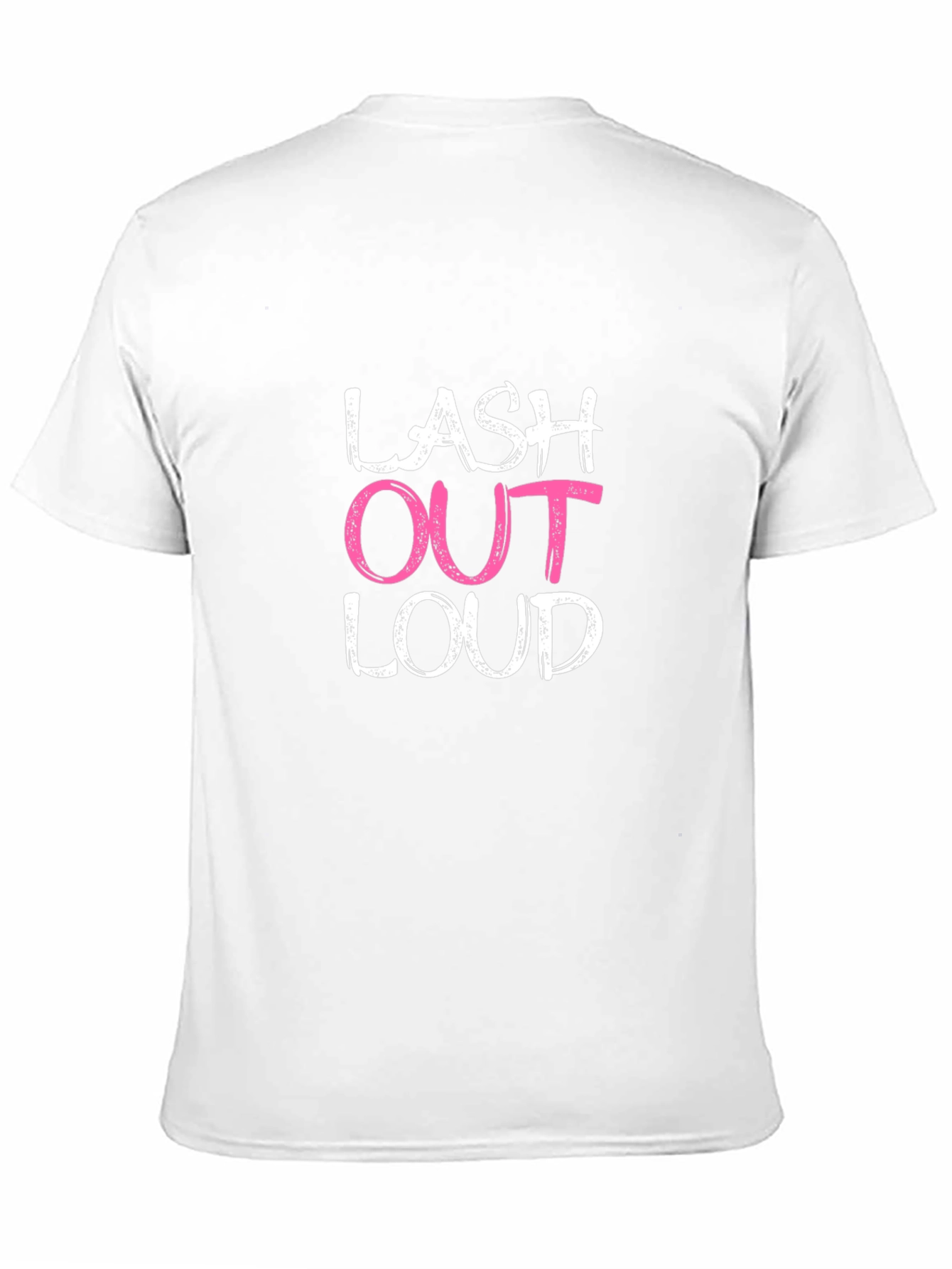 Black Lash Out Loud Graphic Tee - Trendy & Comfy view 11