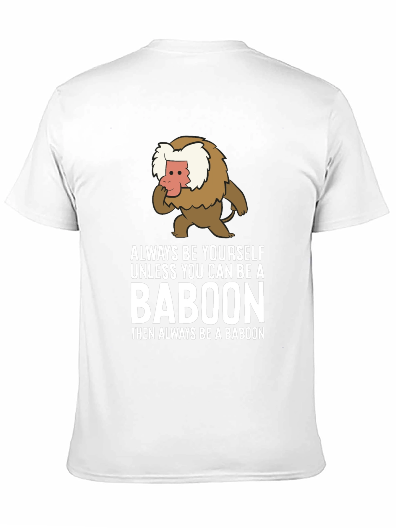 Black Baboon Graphic Tee - Always Be Yourself view 11