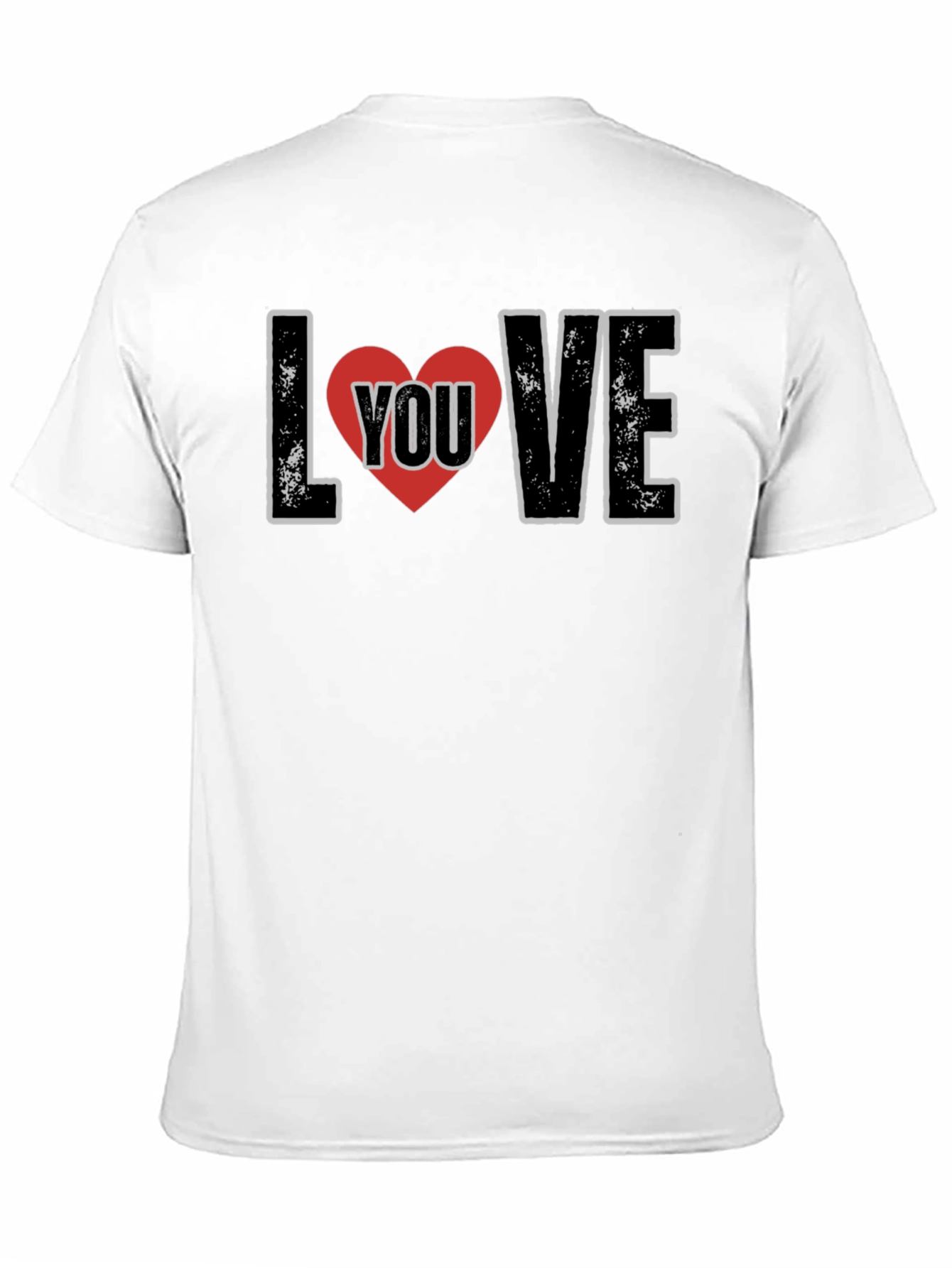 Black Love You T-Shirt - Stylish Graphic Tee view 11