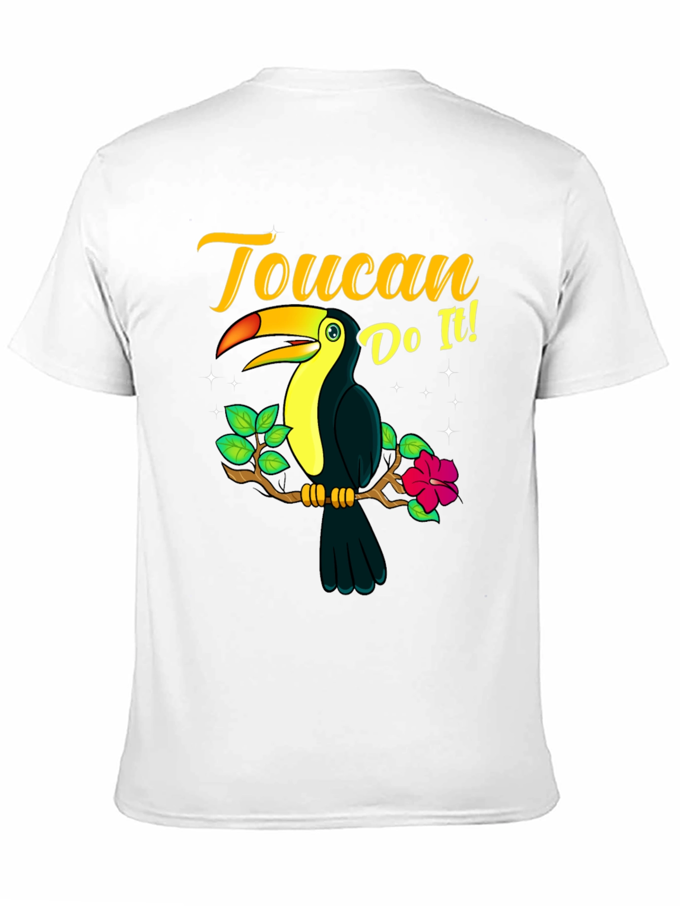 Black Toucan Do It! Graphic T-Shirt view 11