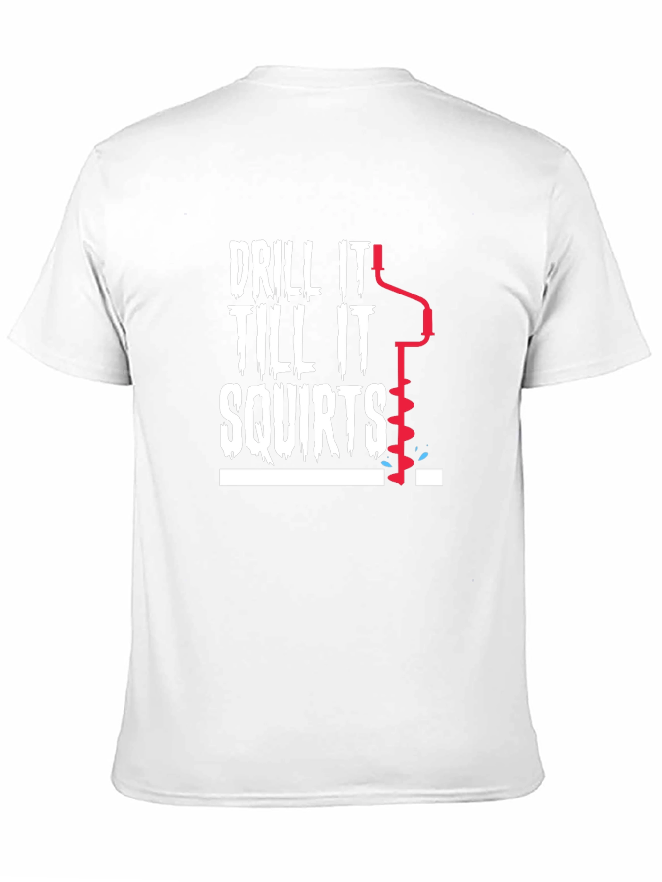 Black Drill It Till It Squirts Graphic T-Shirt view 11