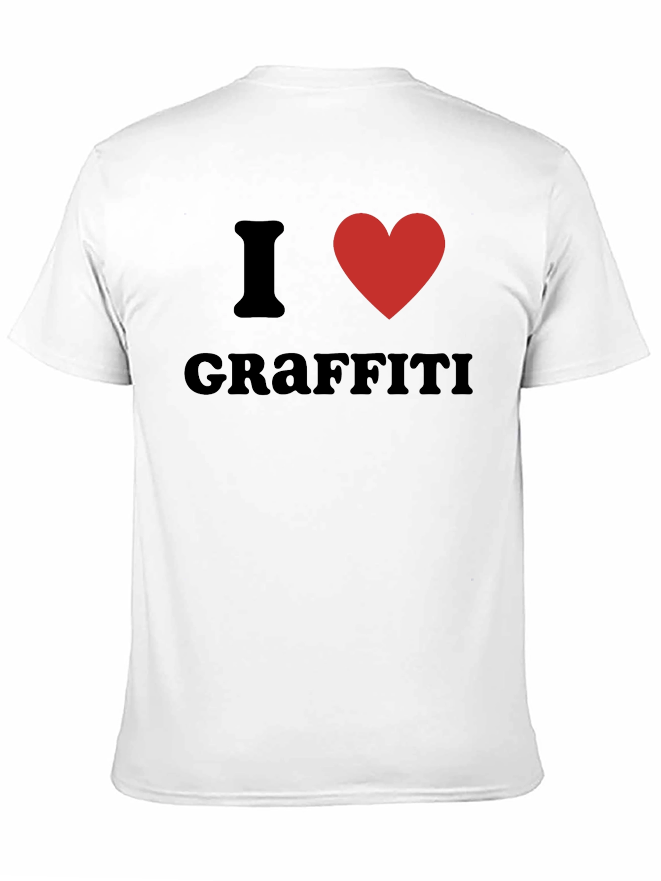 Black I Heart Graffiti Black Tee view 11