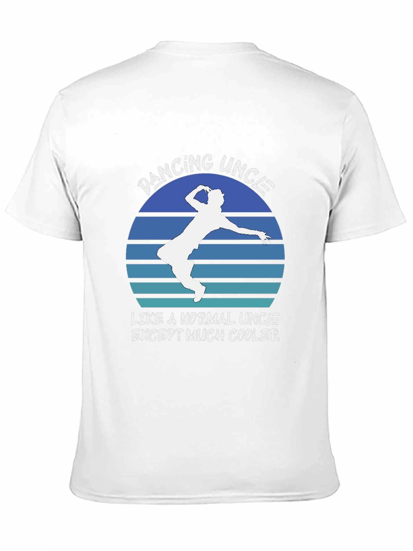 Black Dancing Uncle T-Shirt - Cool Uncle Tee view 11