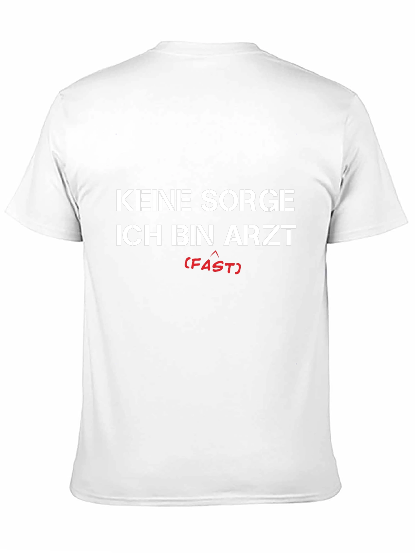 Black Keine Sorge Ich Bin Arzt T-Shirt view 11