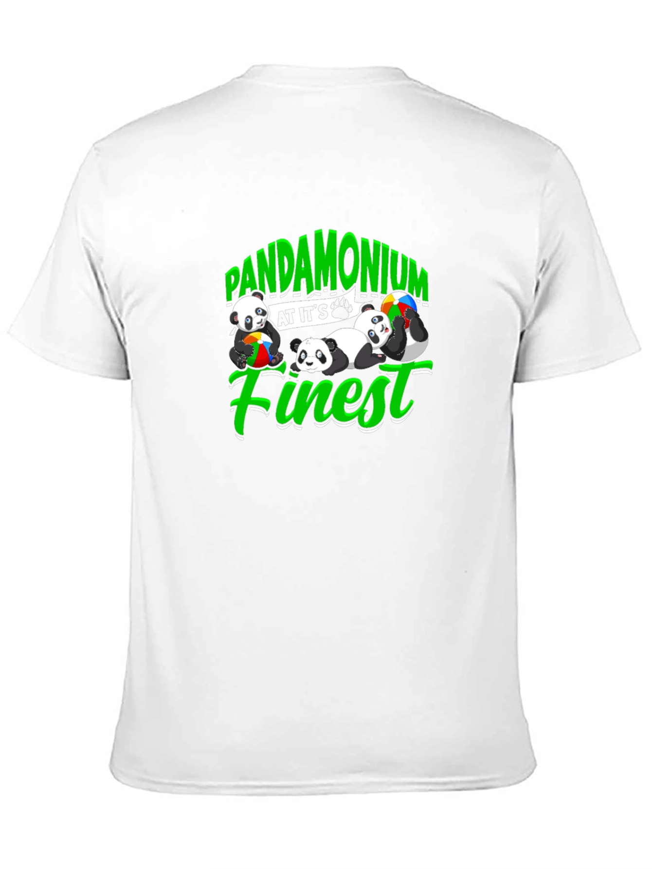 Black Pandamonium at it's Finest T-Shirt view 11