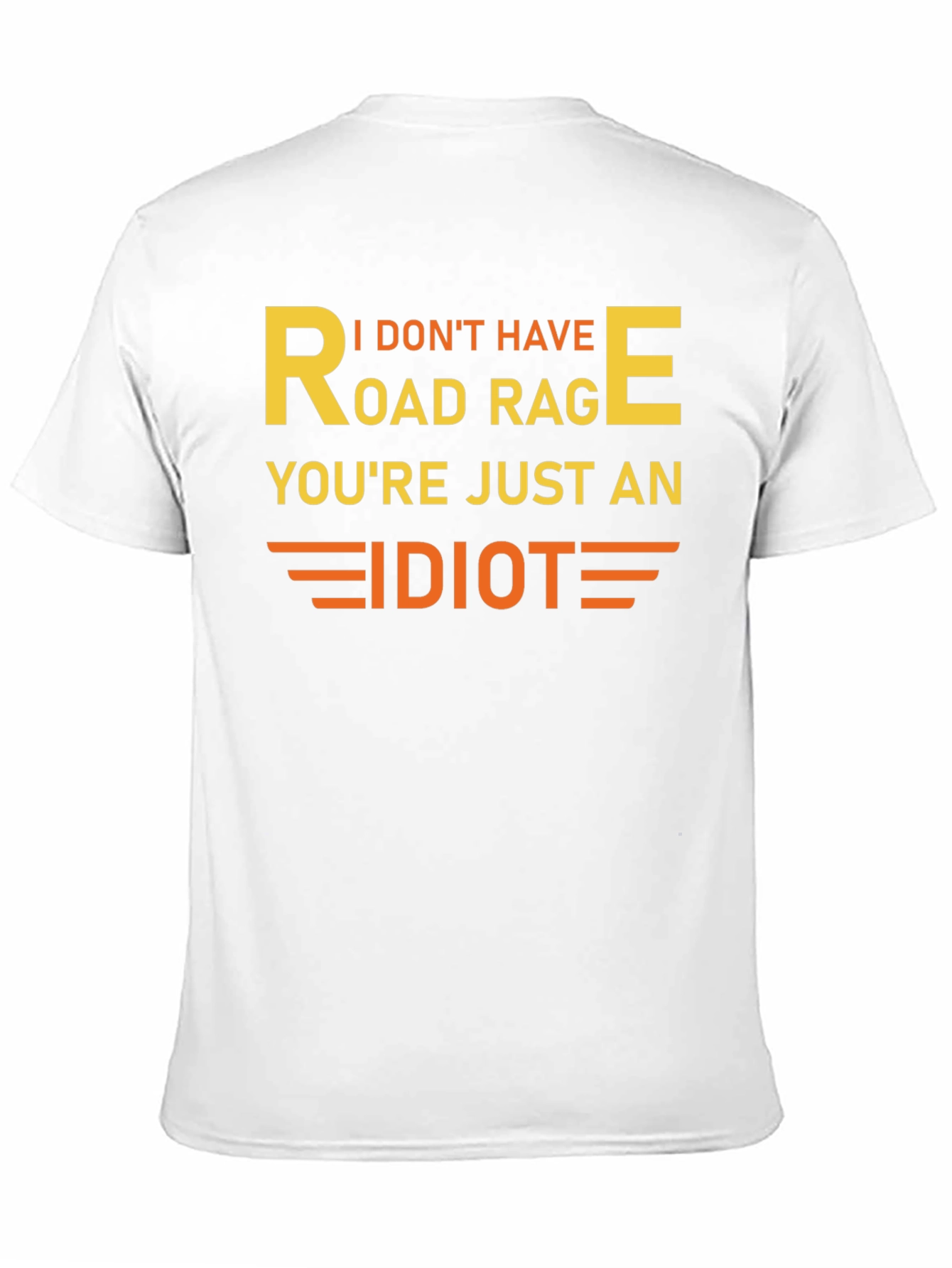 Black Road Rage Graphic Tee - Funny Sarcastic T-Shirt view 11