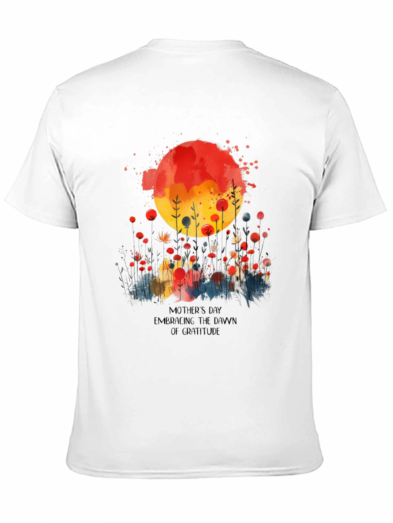 Black Mother's Day Gratitude Graphic Tee view 11