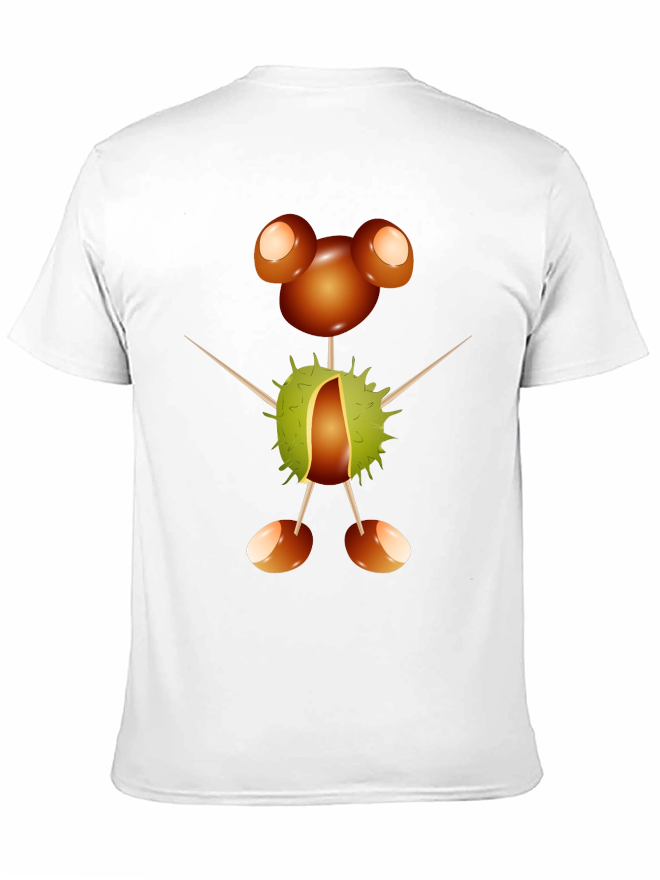 Black Chestnut Character Graphic Tee view 11