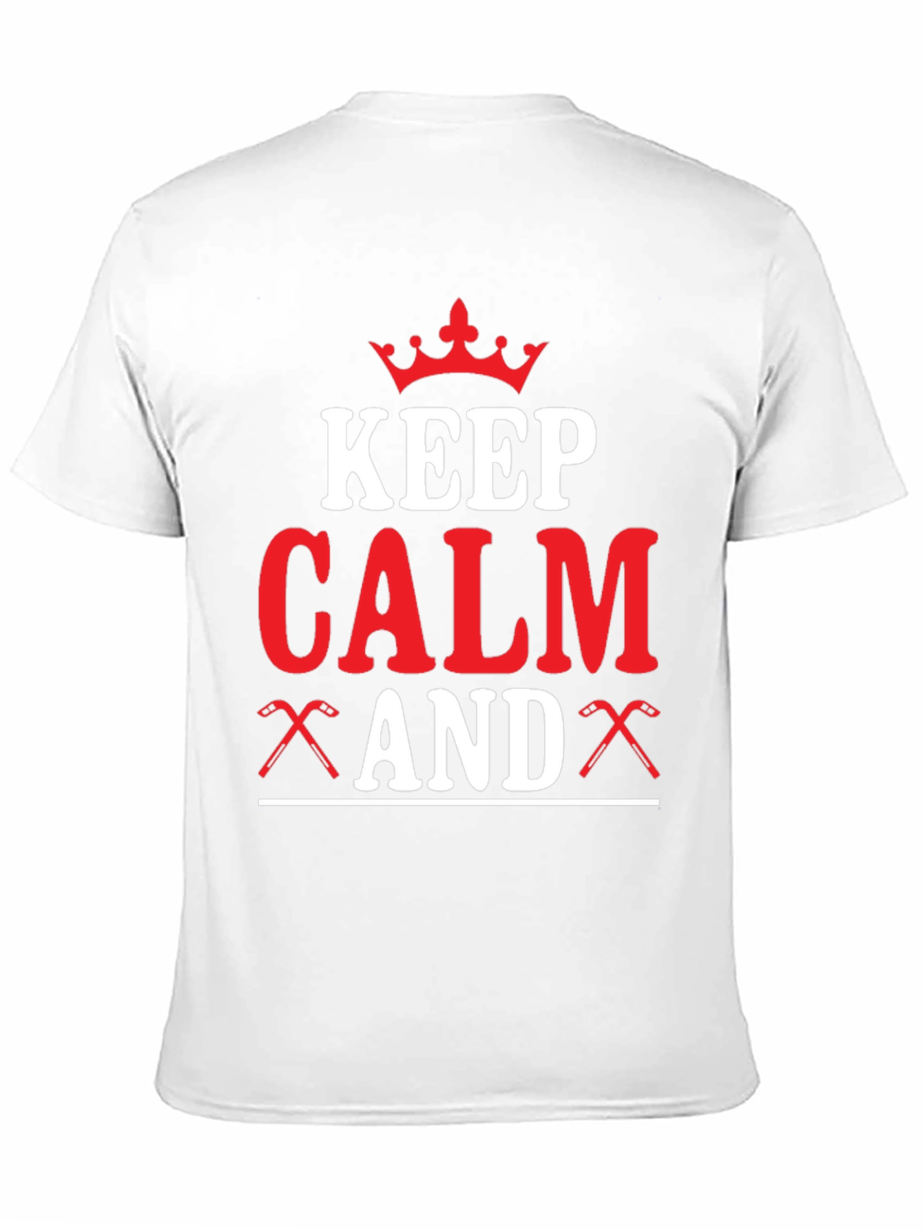 Keep Calm Hockey T-Shirt - 11