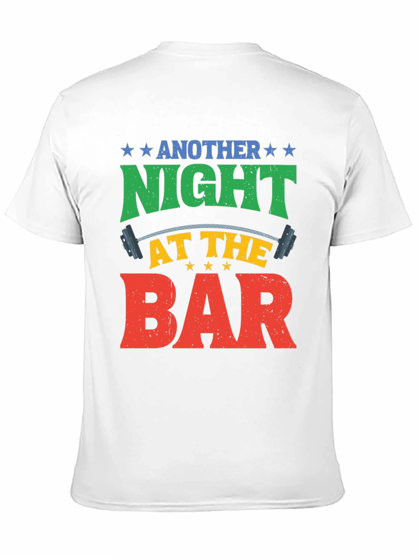 Black Another Night at the Bar Workout T-Shirt view 11