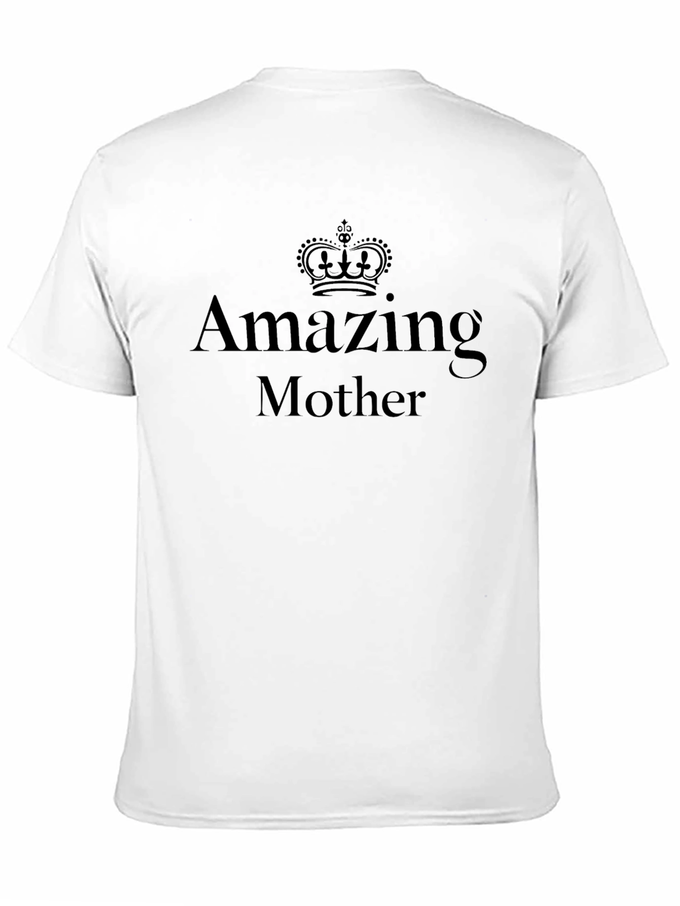 Black Amazing Mother T-Shirt - Black view 11