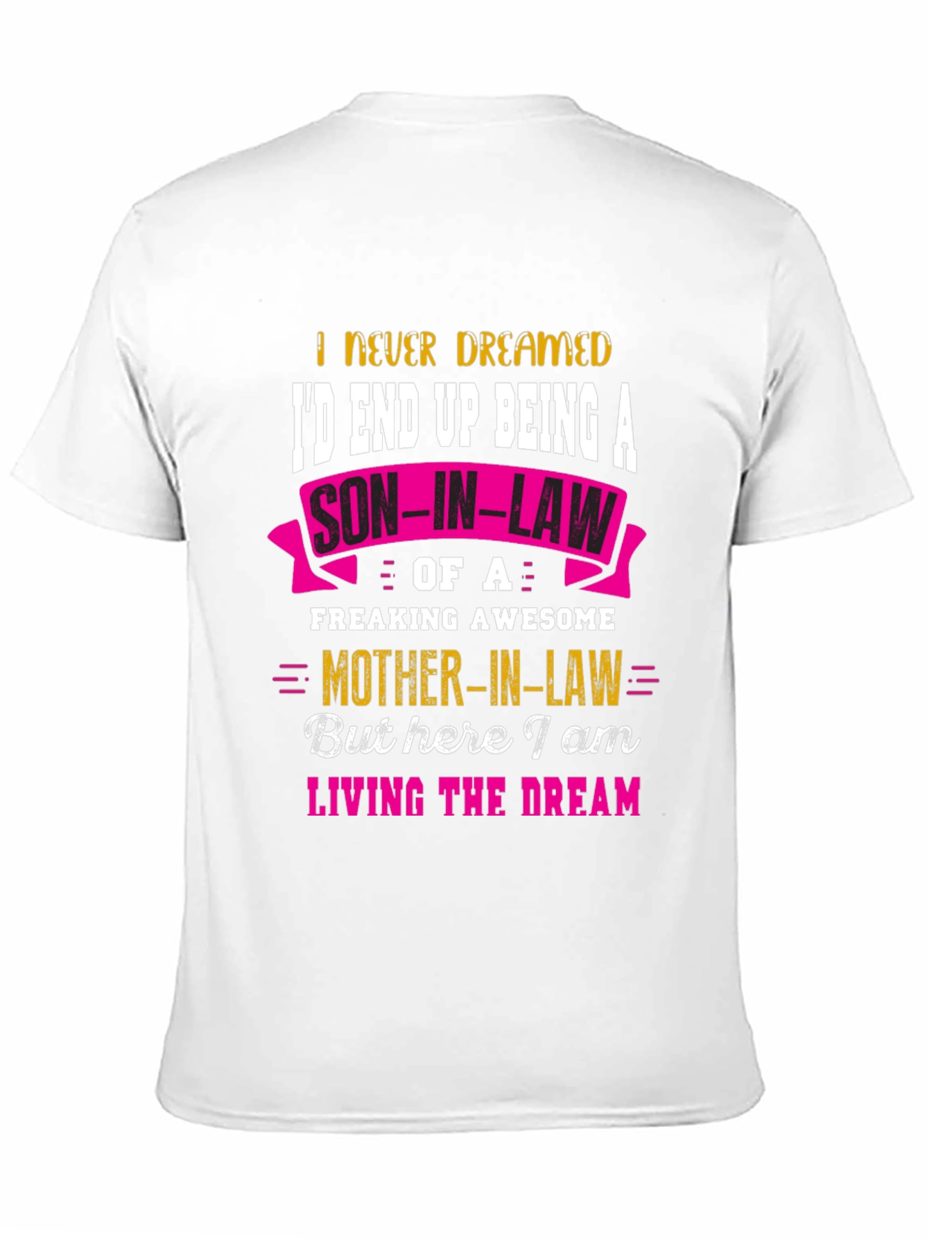 Black Funny Son-in-Law T-Shirt - Awesome Mother-in-Law Tee view 11