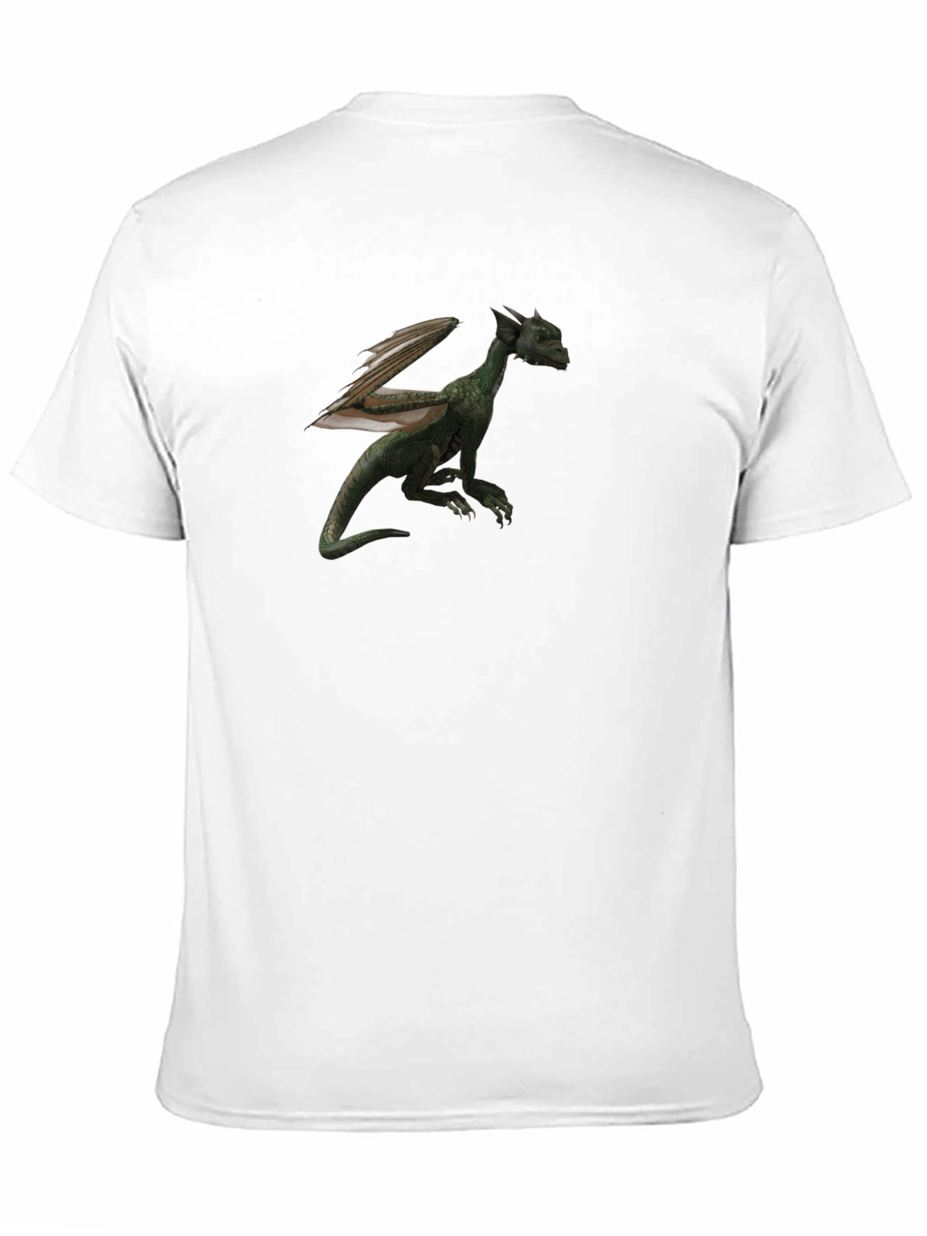 Black Dragon Graphic T-Shirt - Black Cotton Tee view 11