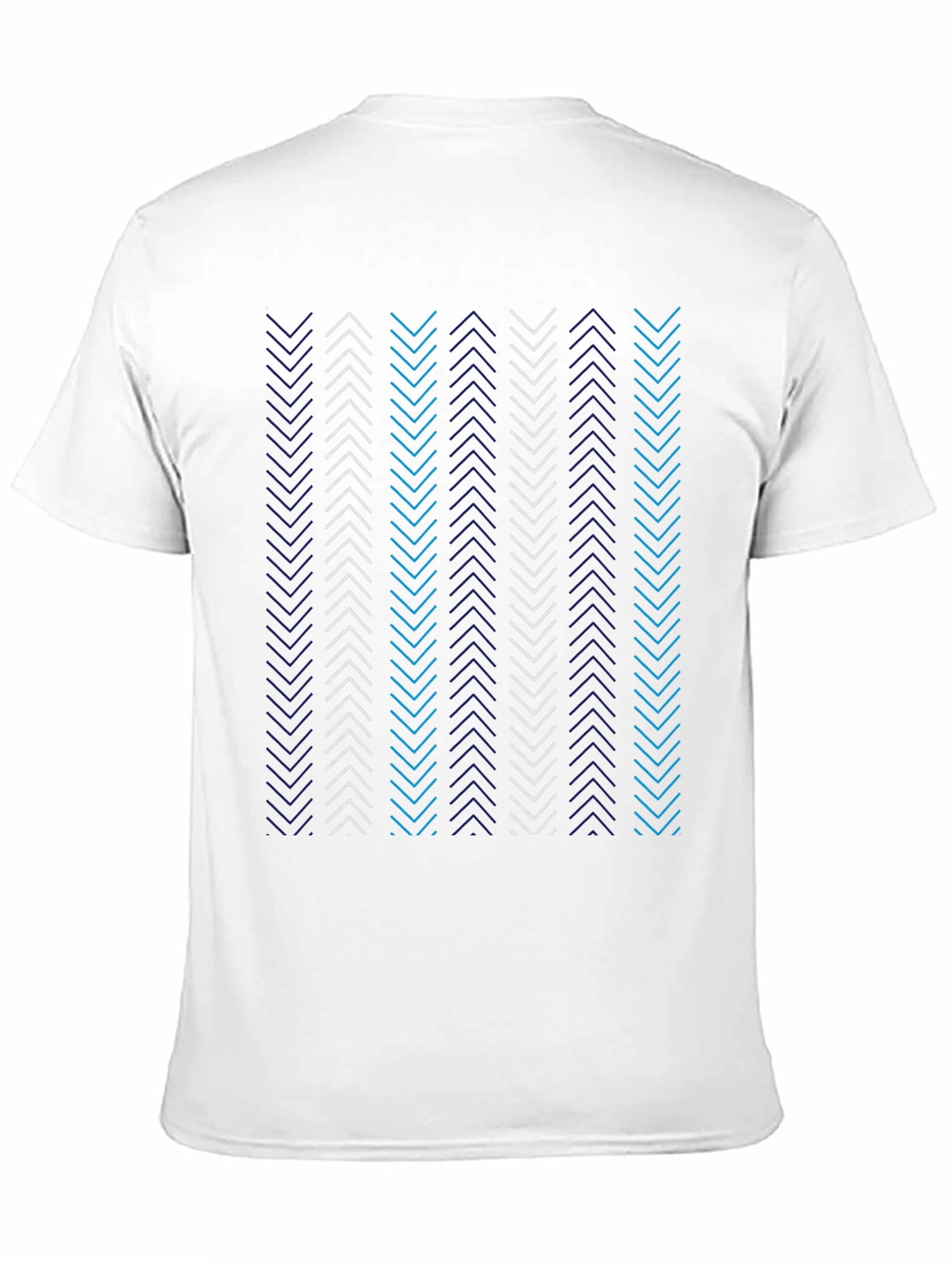 Black Arrow Stripe T-Shirt - Stylish Patterned Tee view 11