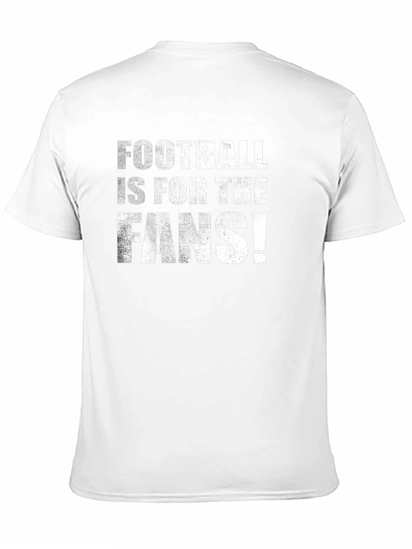 Black Football is for the Fans! T-Shirt view 11
