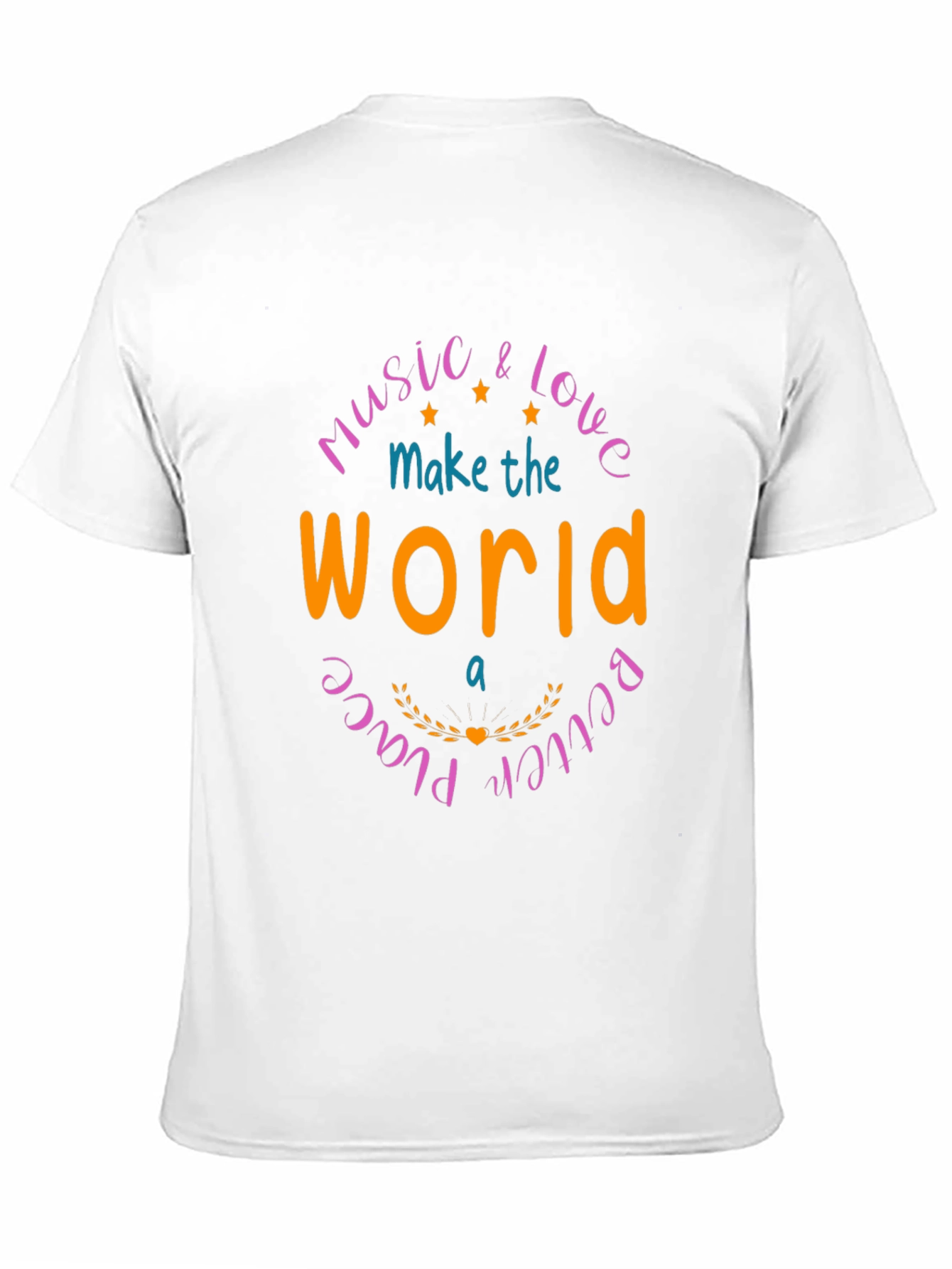 Black Music & Love Makes The World Better Black T-Shirt view 11